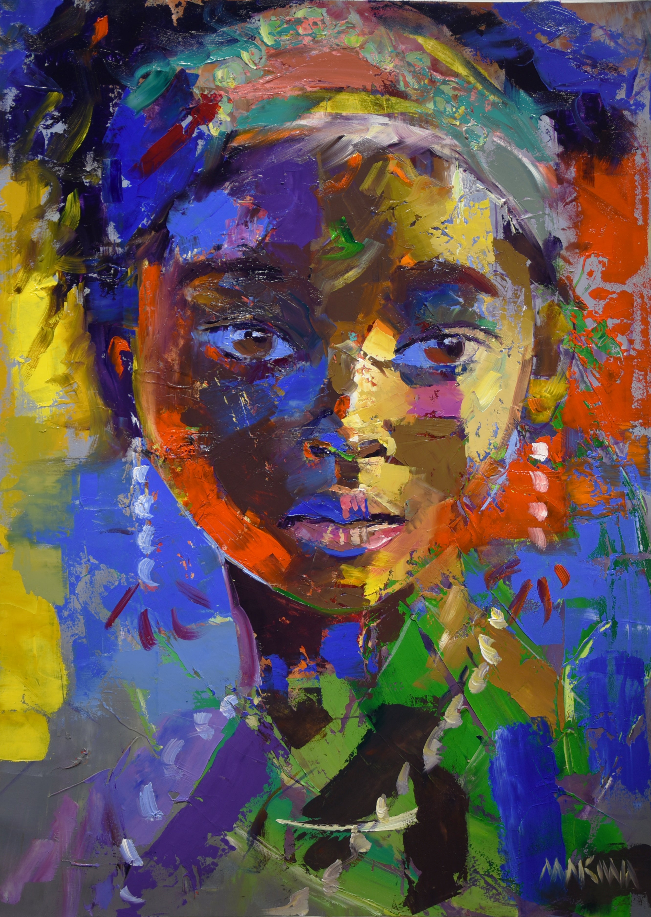 Colours and Dreams 100x71cm Oil On Canvas