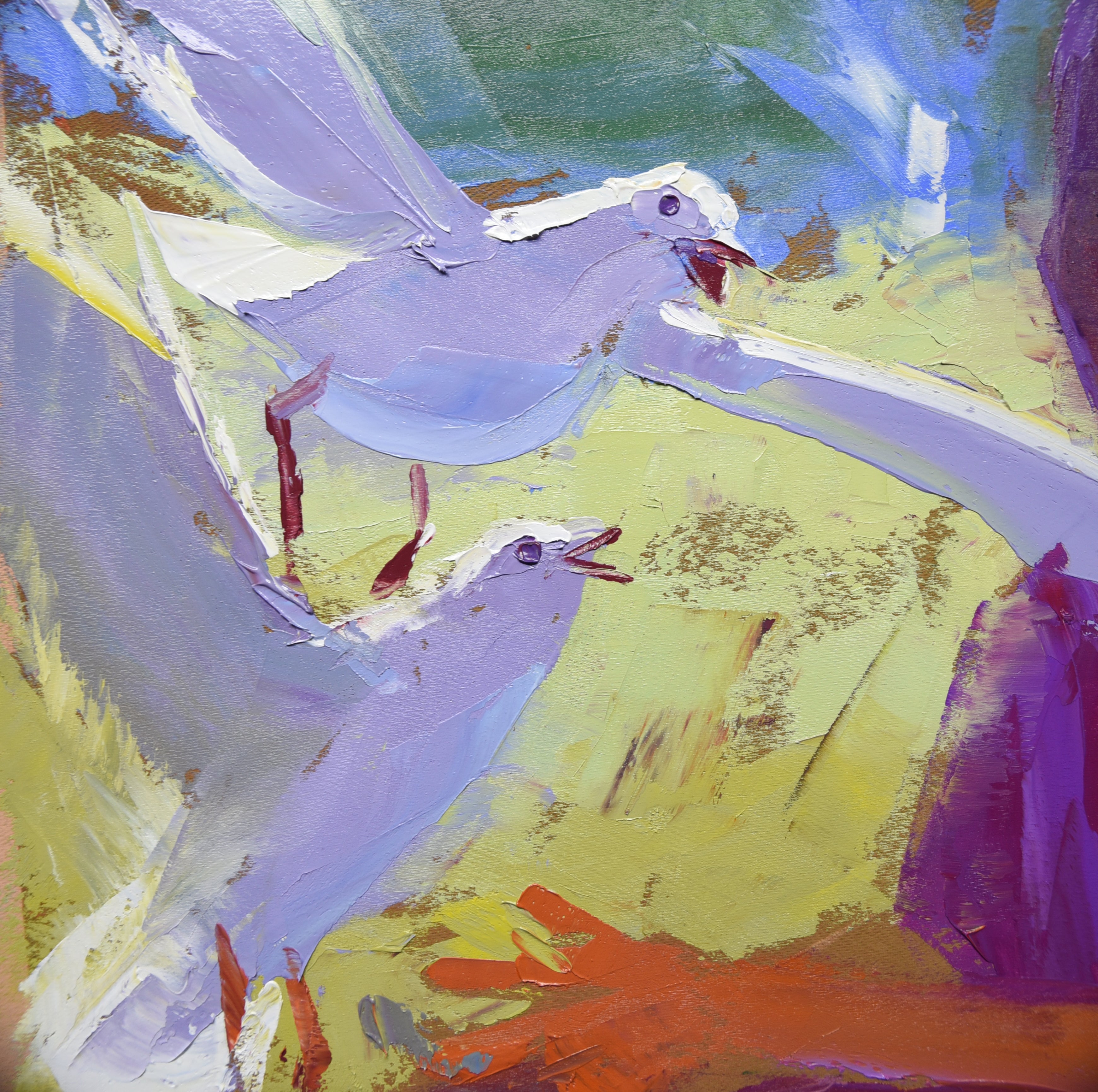 Seaside Mischief 71x56cm Oil On Canvas