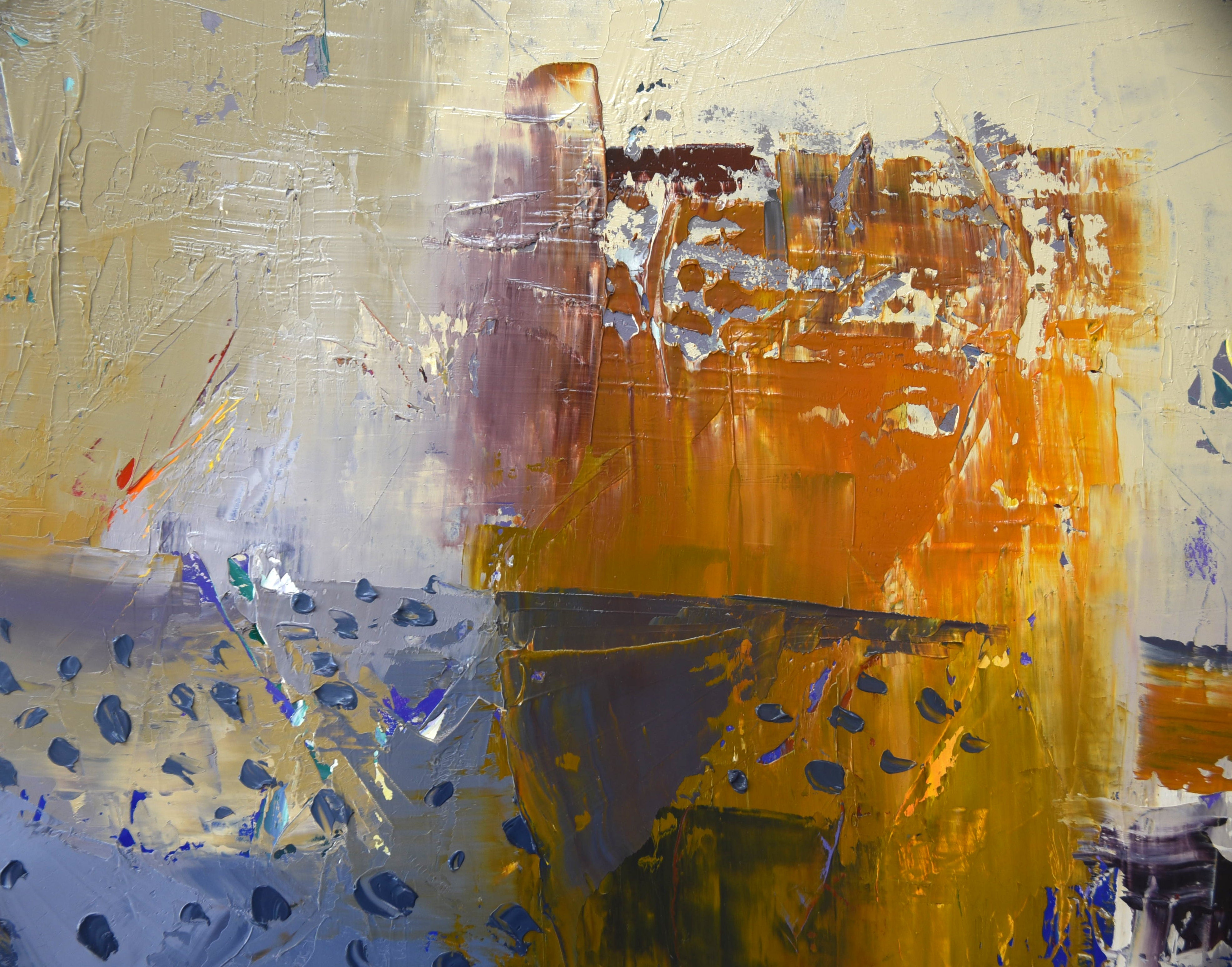 Silent Velocity 60x130cm Oil On Canvas