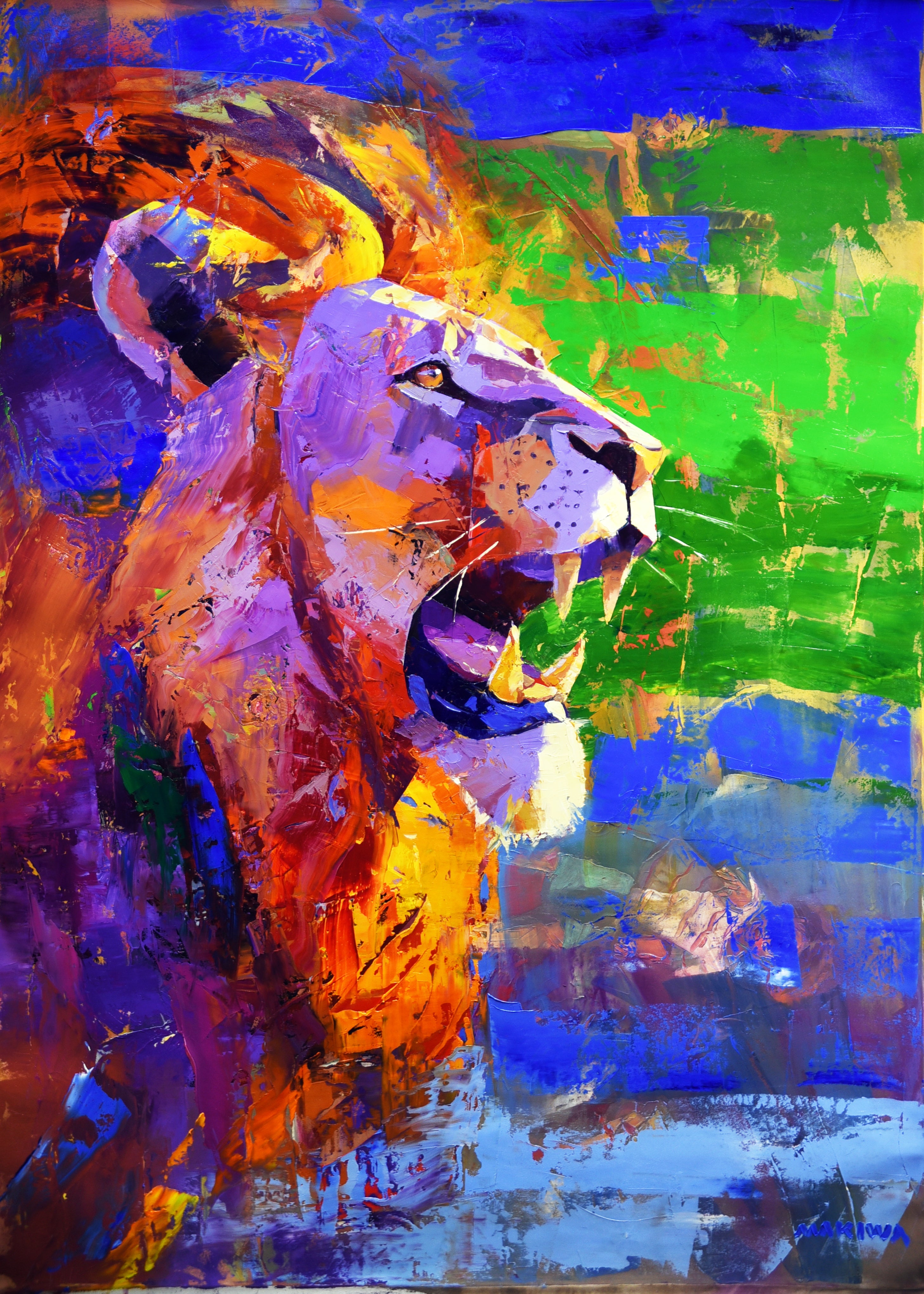 Day's End 140x100cm Oil On Canvas