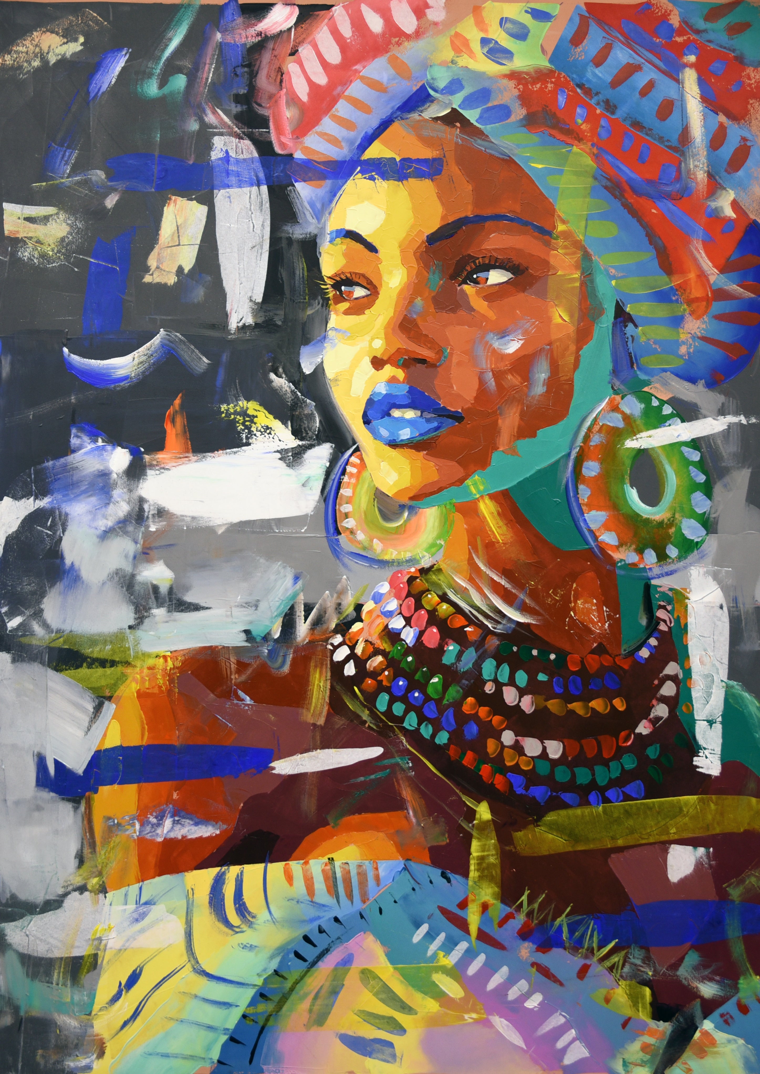 Embrace the Horizon 120x85cm Acrylic on Canvas