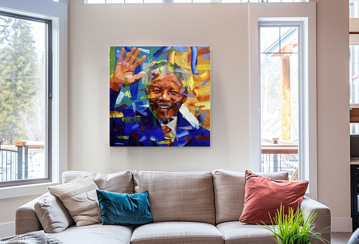 Icon 2 120x120cm Acrylic on Canvas