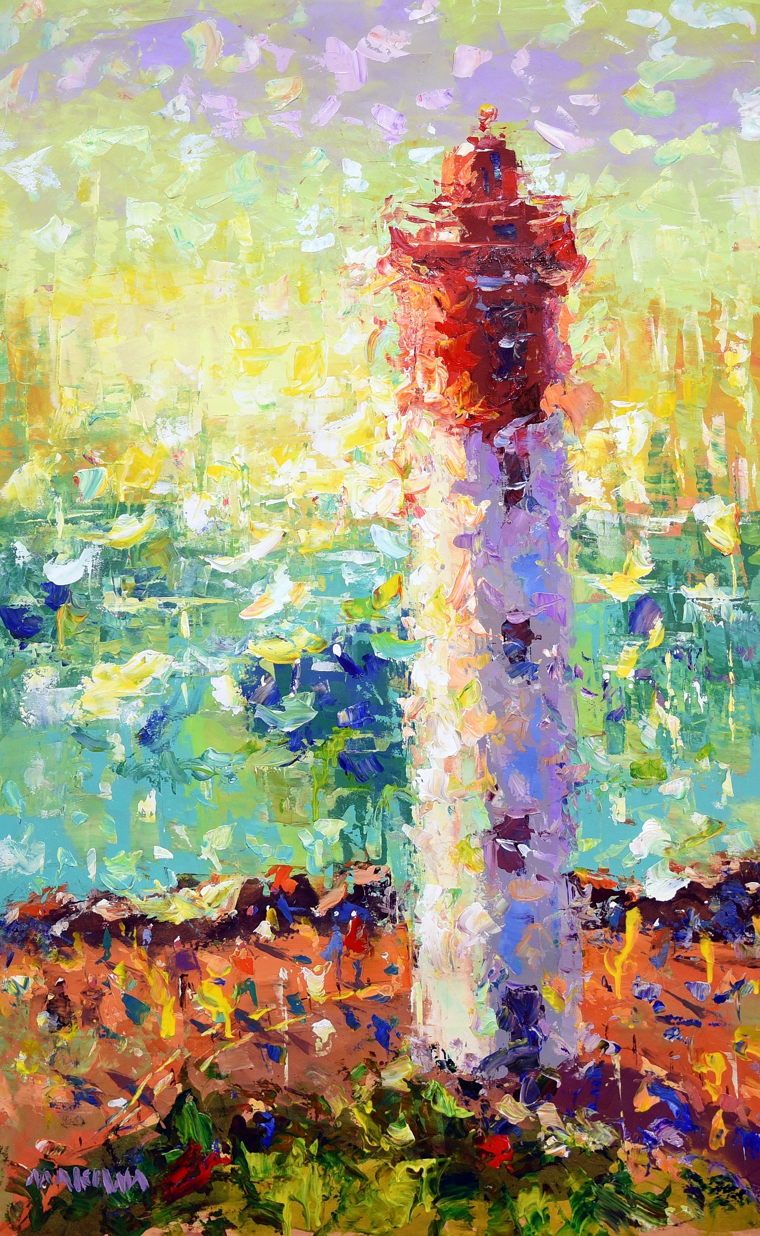 Golden Hour 130x80cm Acrylic on Canvas