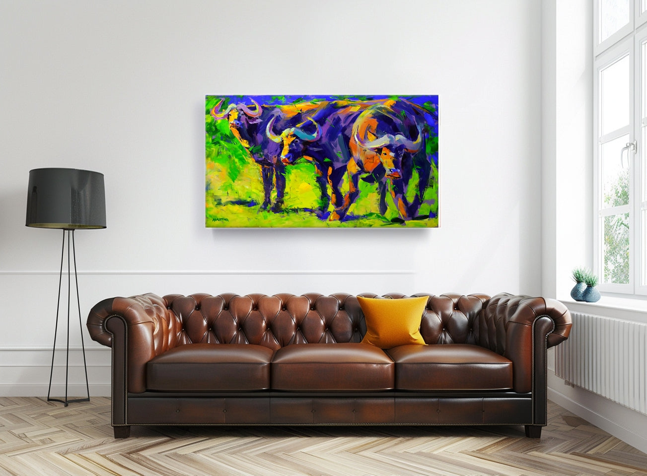 Belligerence 80x140cm Oil on Canvas