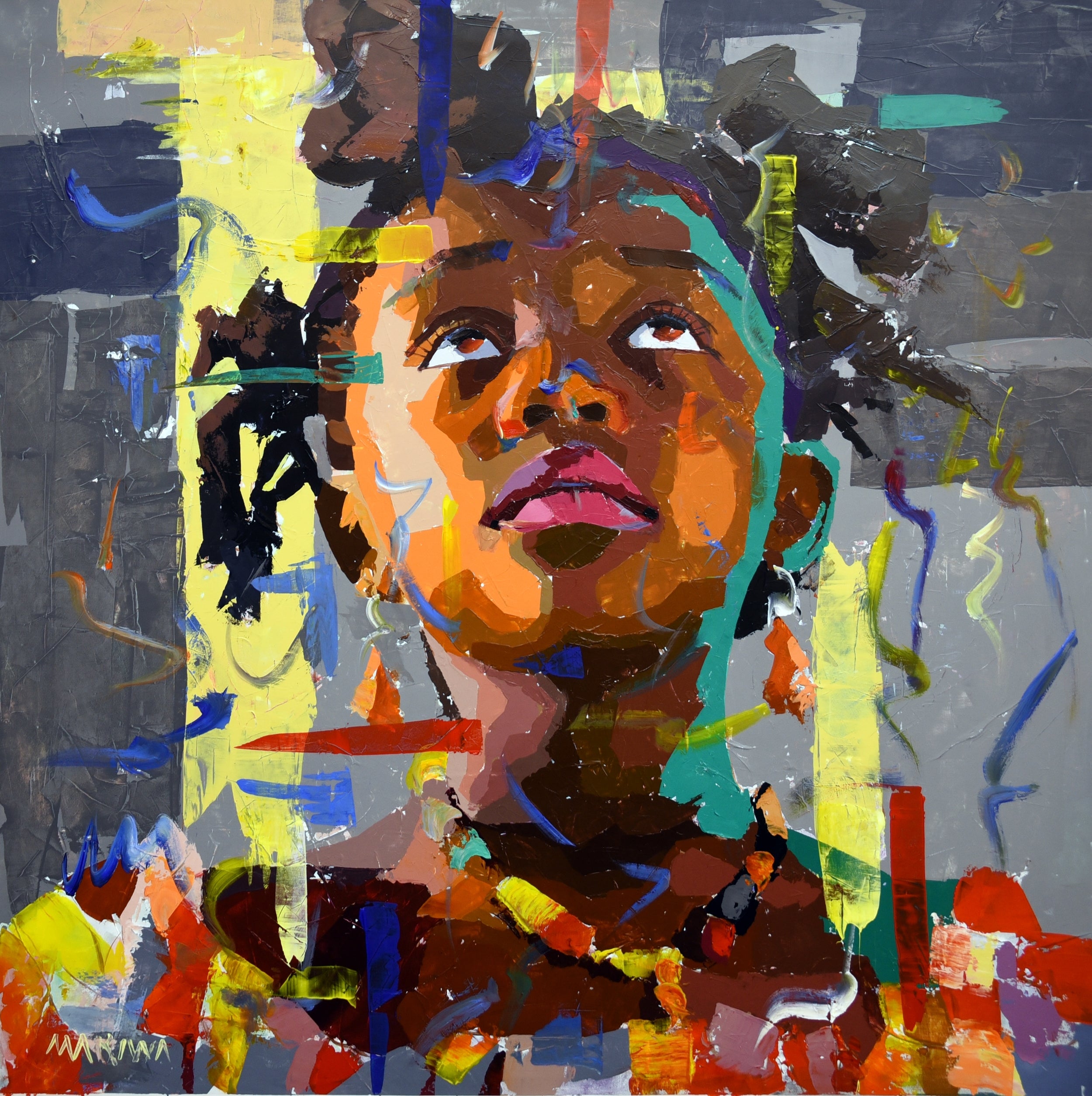 Hope 120x120cm Acrylic on Canvas