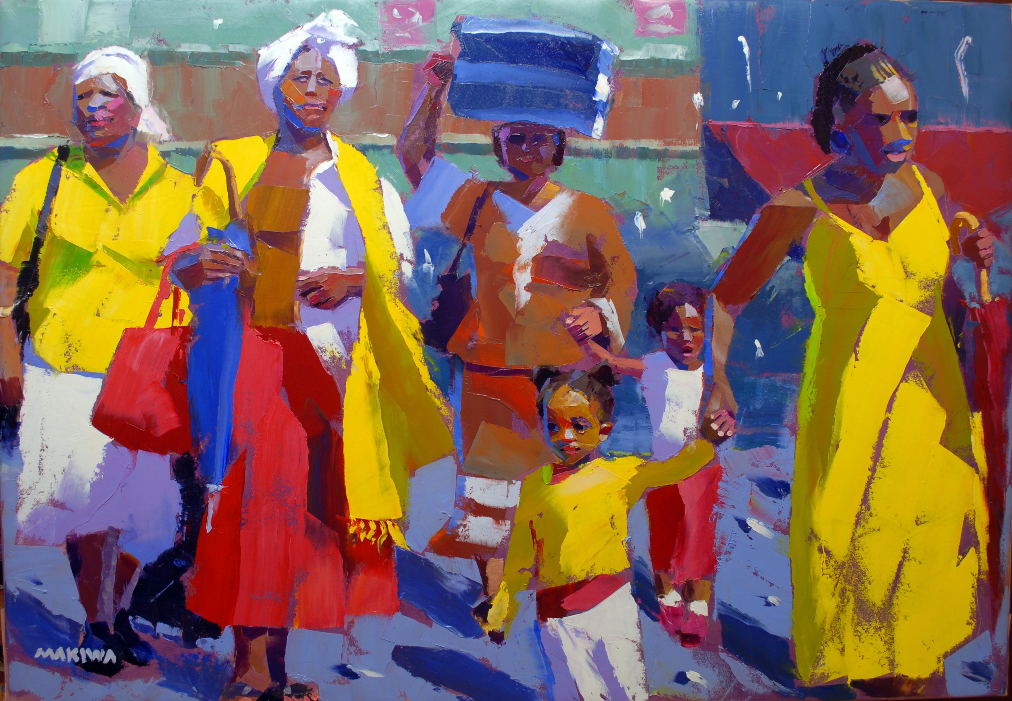 Leaving for Good 100x140cm Oil on Canvas