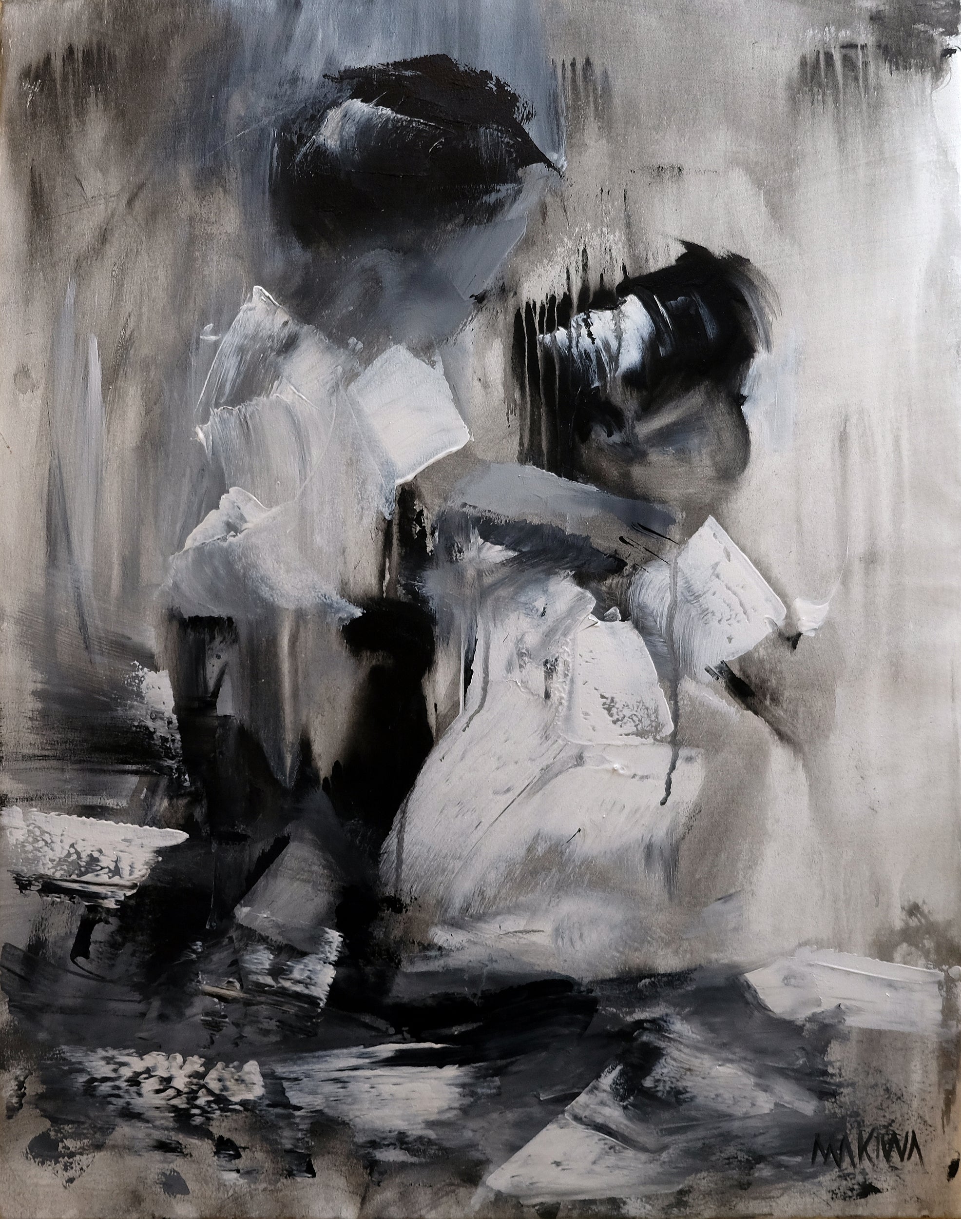 Little Friends 71x56cm Acrylic on Canvas