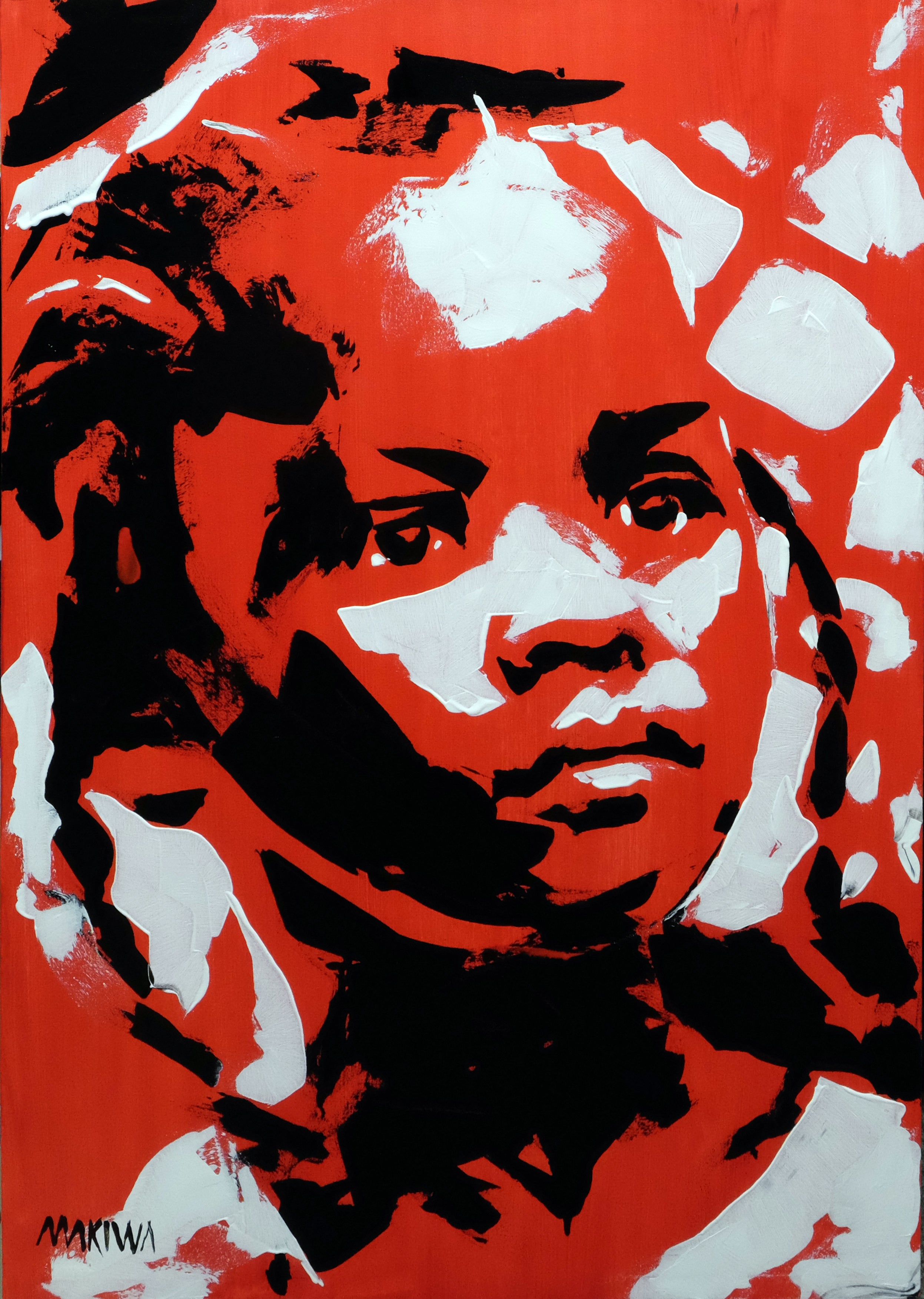 Lost in Thoughts 100x70cm Acrylic on Canvas