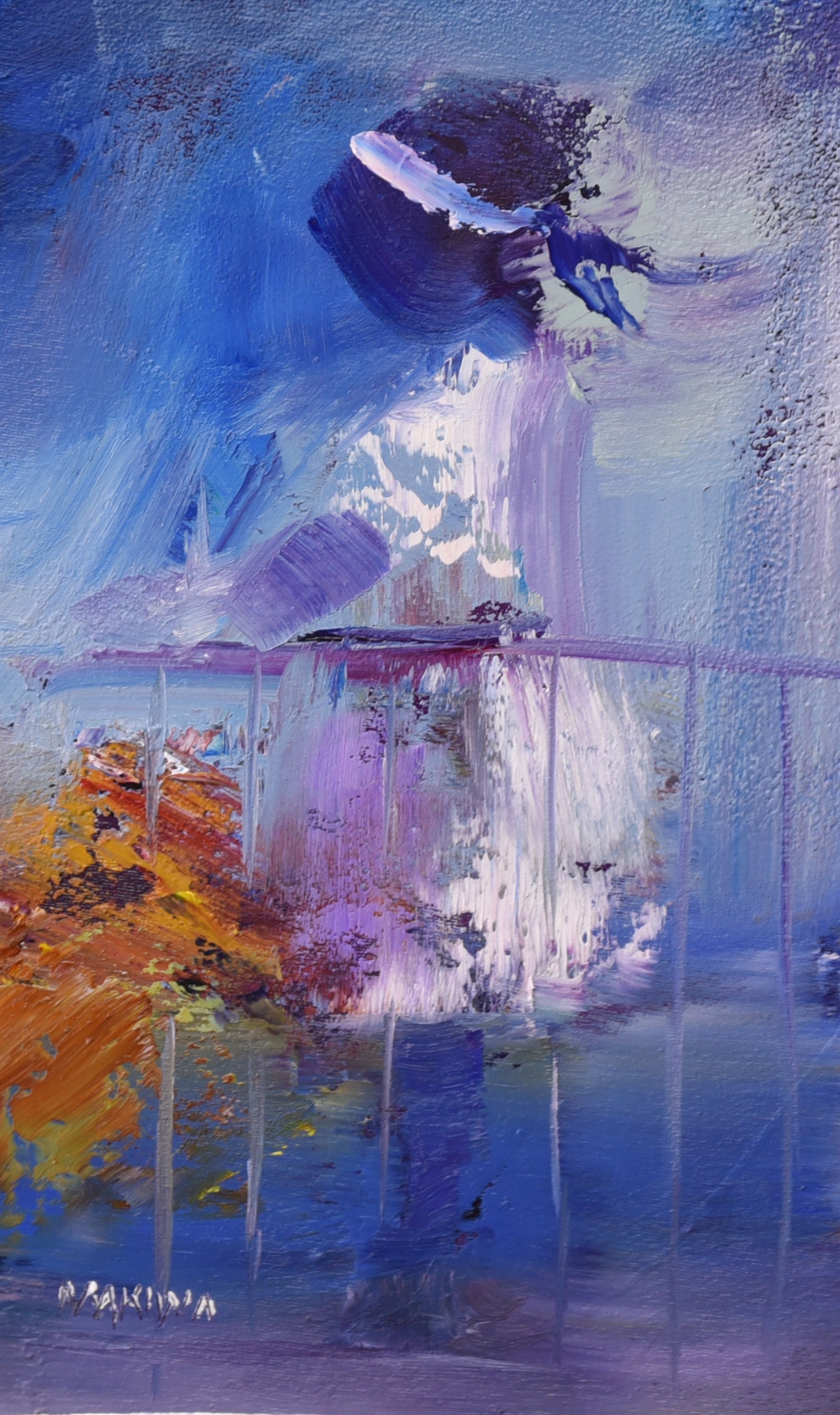 Morning Light 160x95mm Oil On Canvas