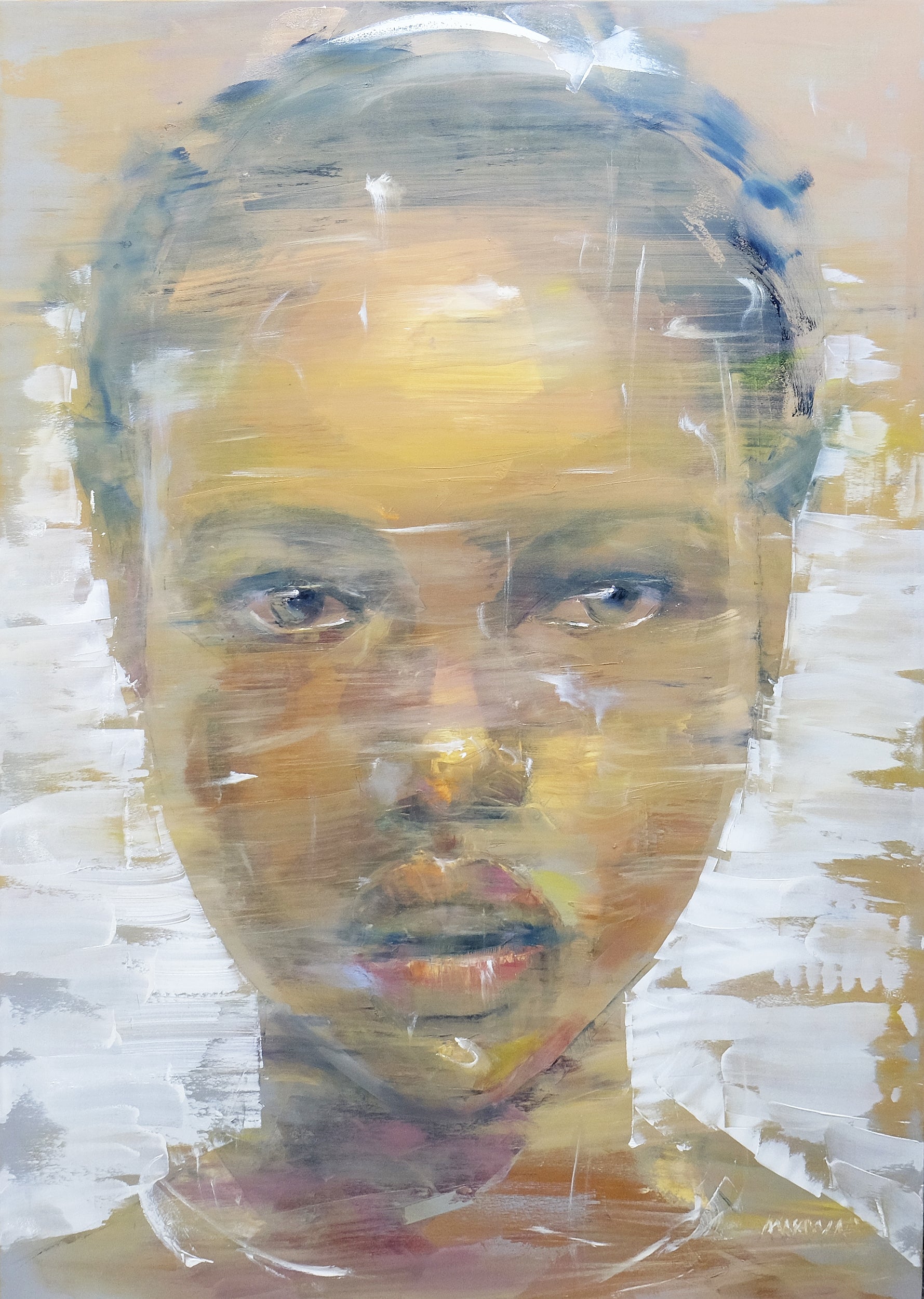 Mysteries 1 Series 1 140x100cm Oil on Canvas