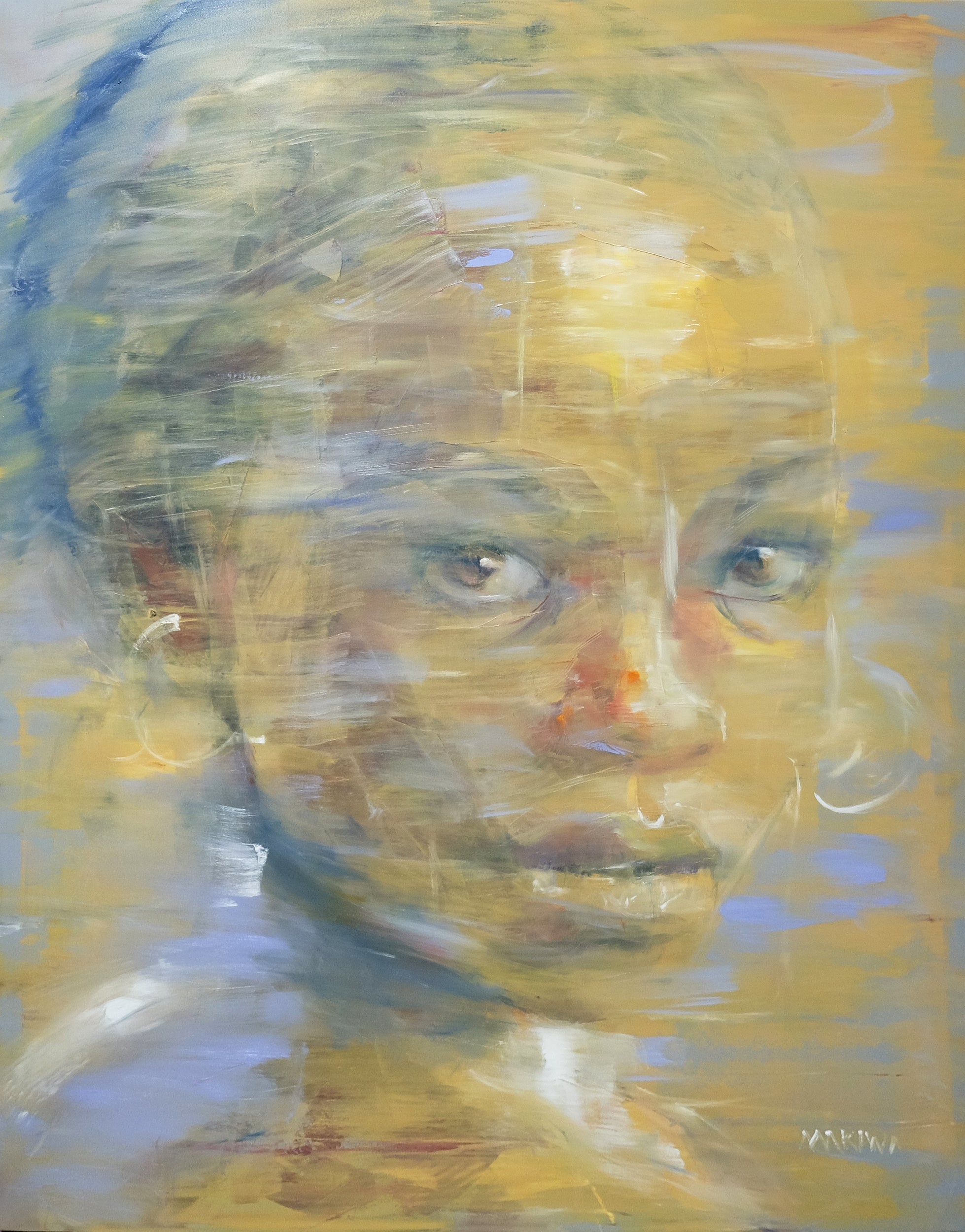 Mysteries 3 Series 1 140x110cm Oil on Canvas
