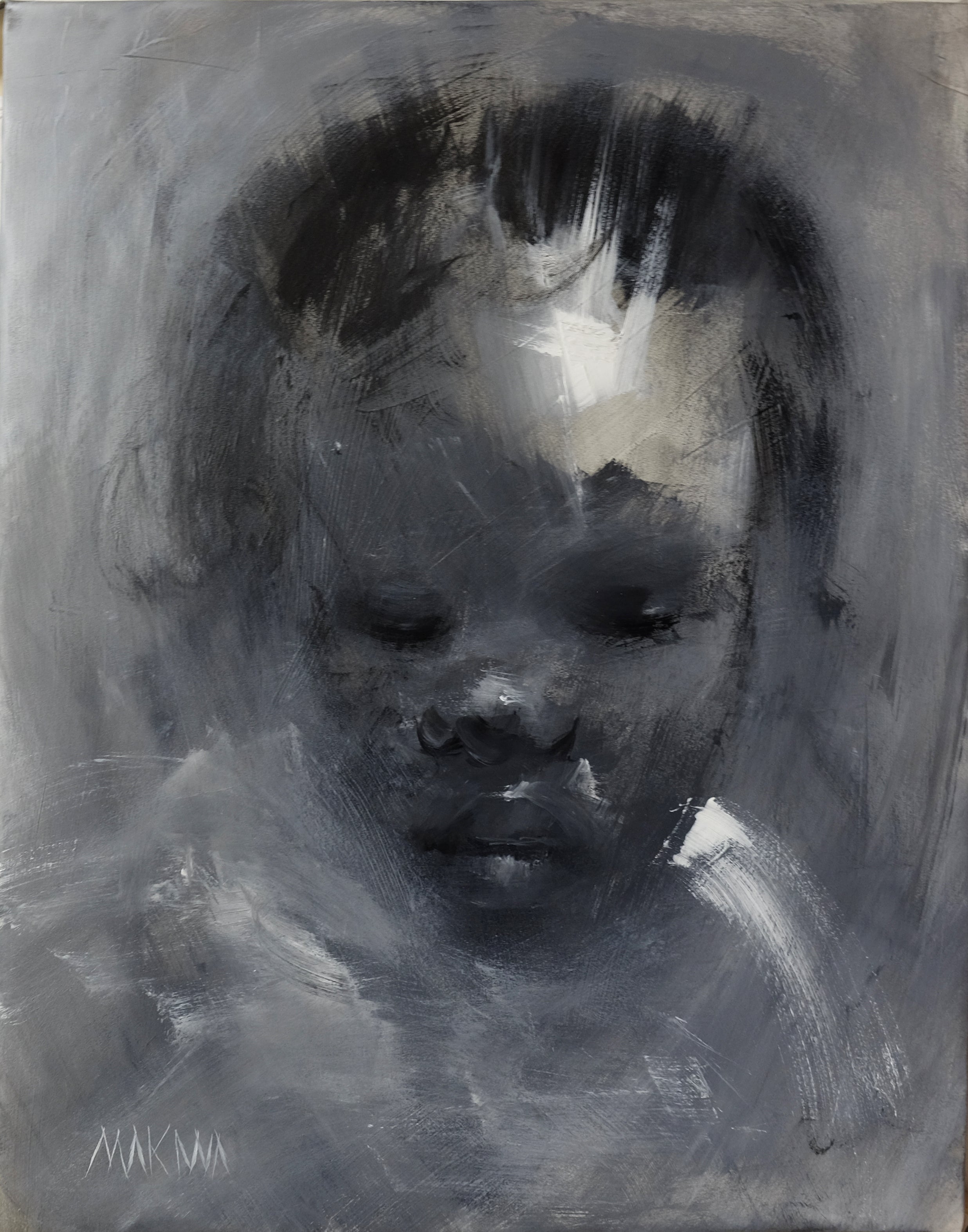 Reflections  71x56cm Acrylic on Canvas