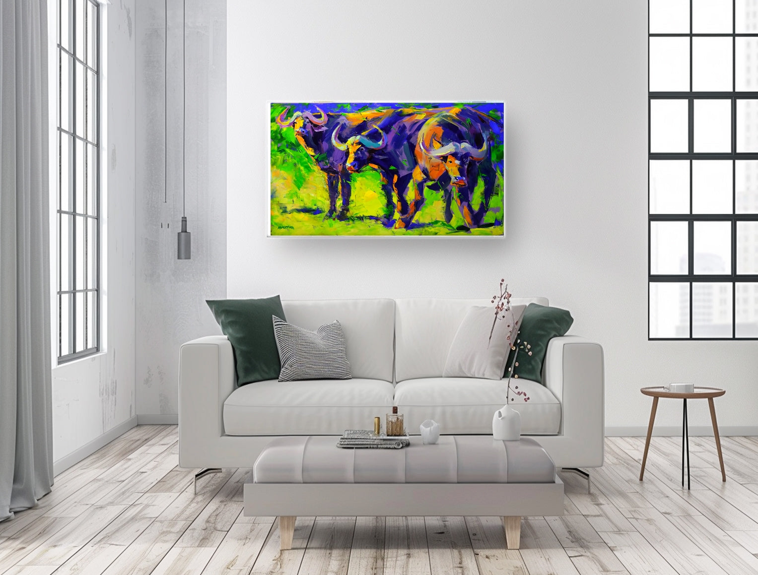 Belligerence 80x140cm Oil on Canvas