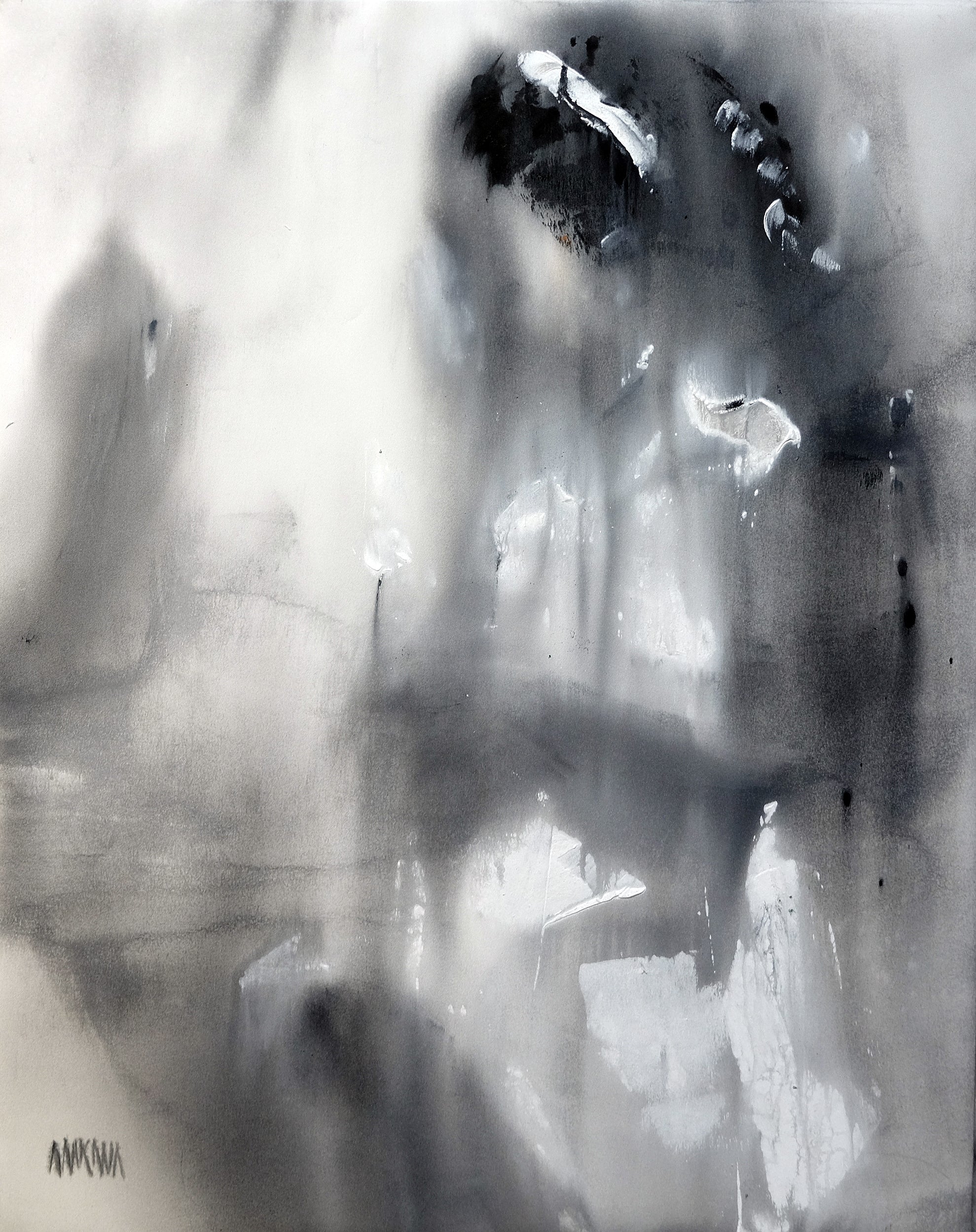 The Candle 71x56cm Acrylic on Canvas