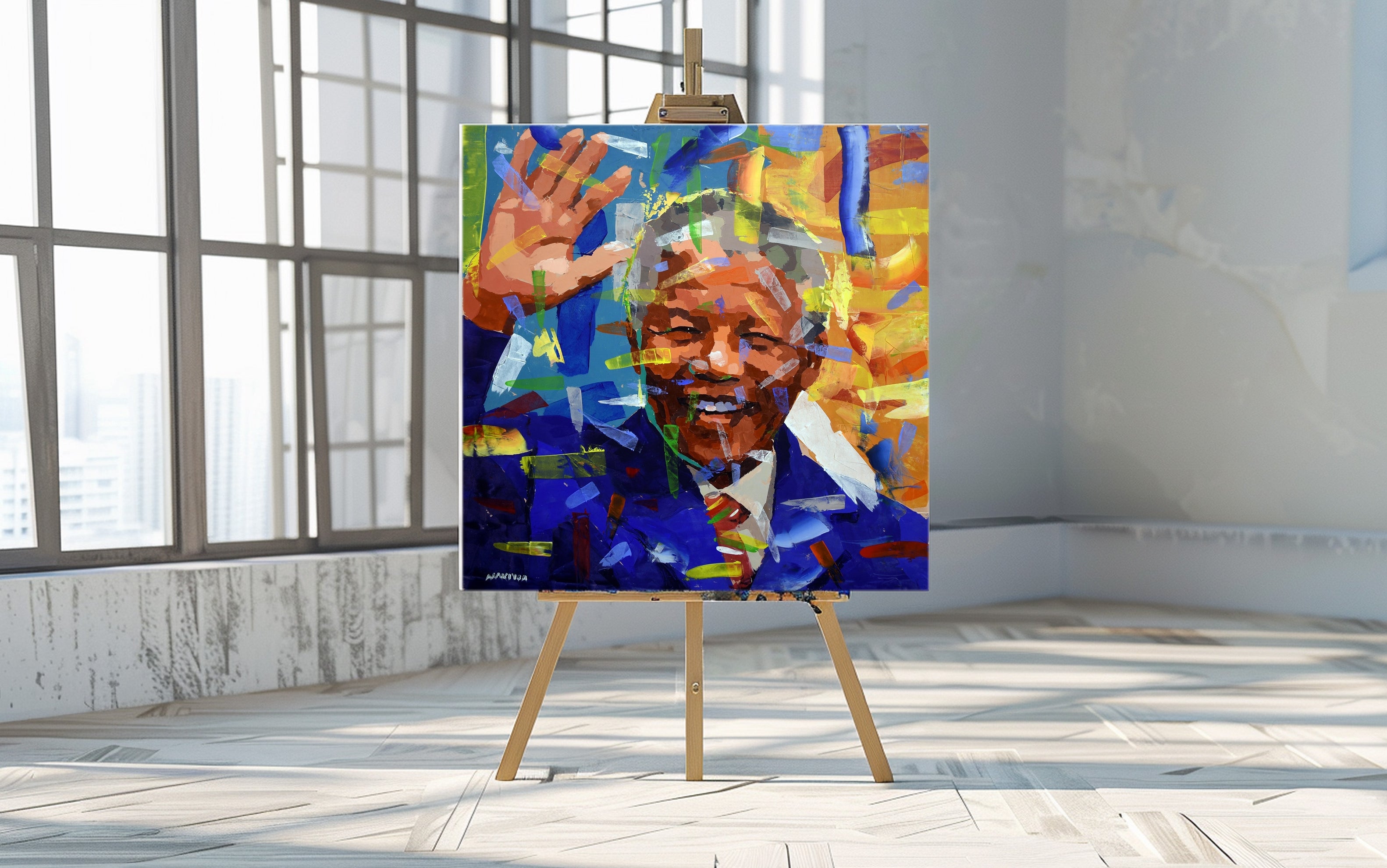 Icon 2 120x120cm Acrylic on Canvas