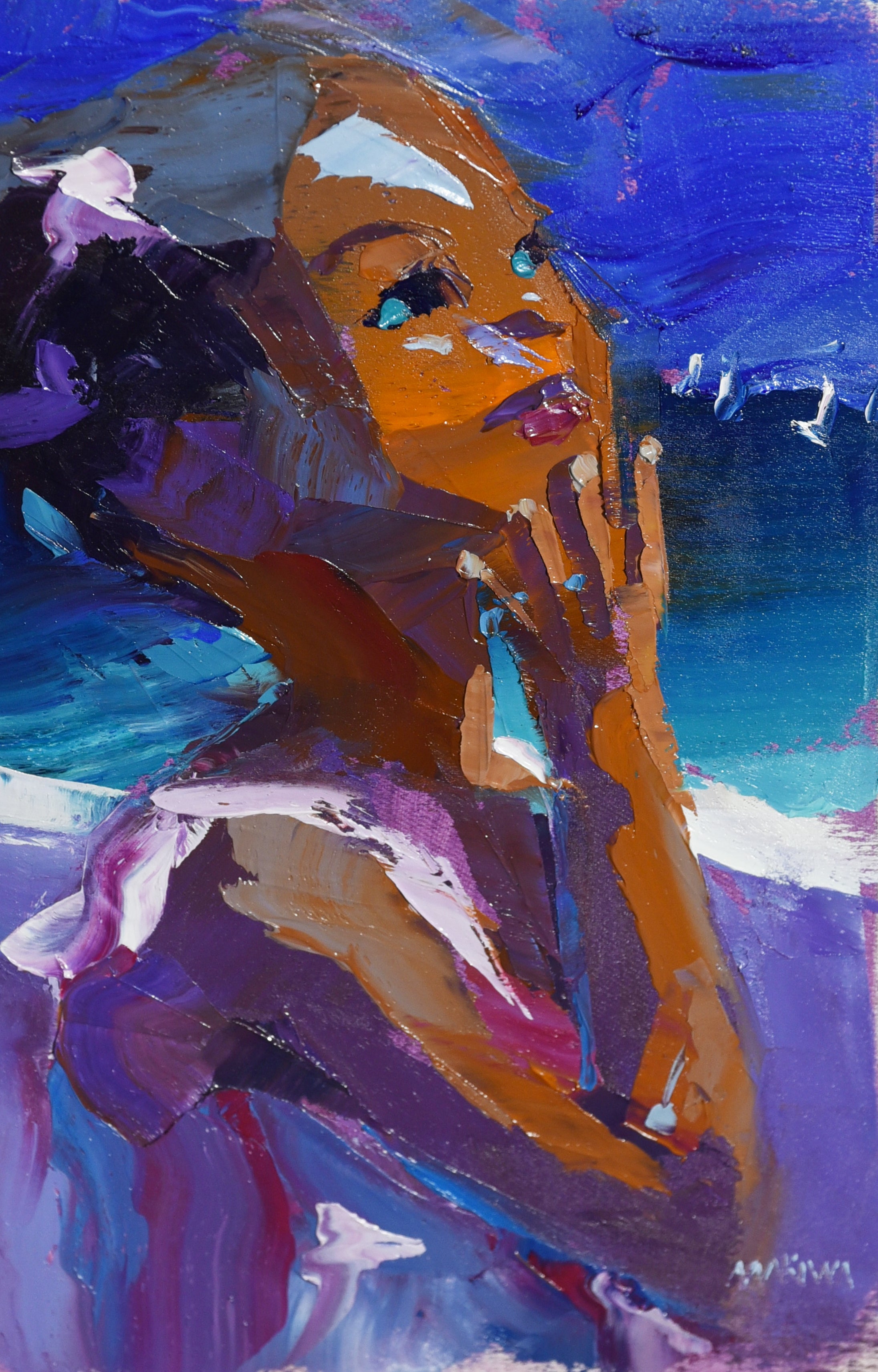 Whispered Wish 25x16cm Oil On Canvas