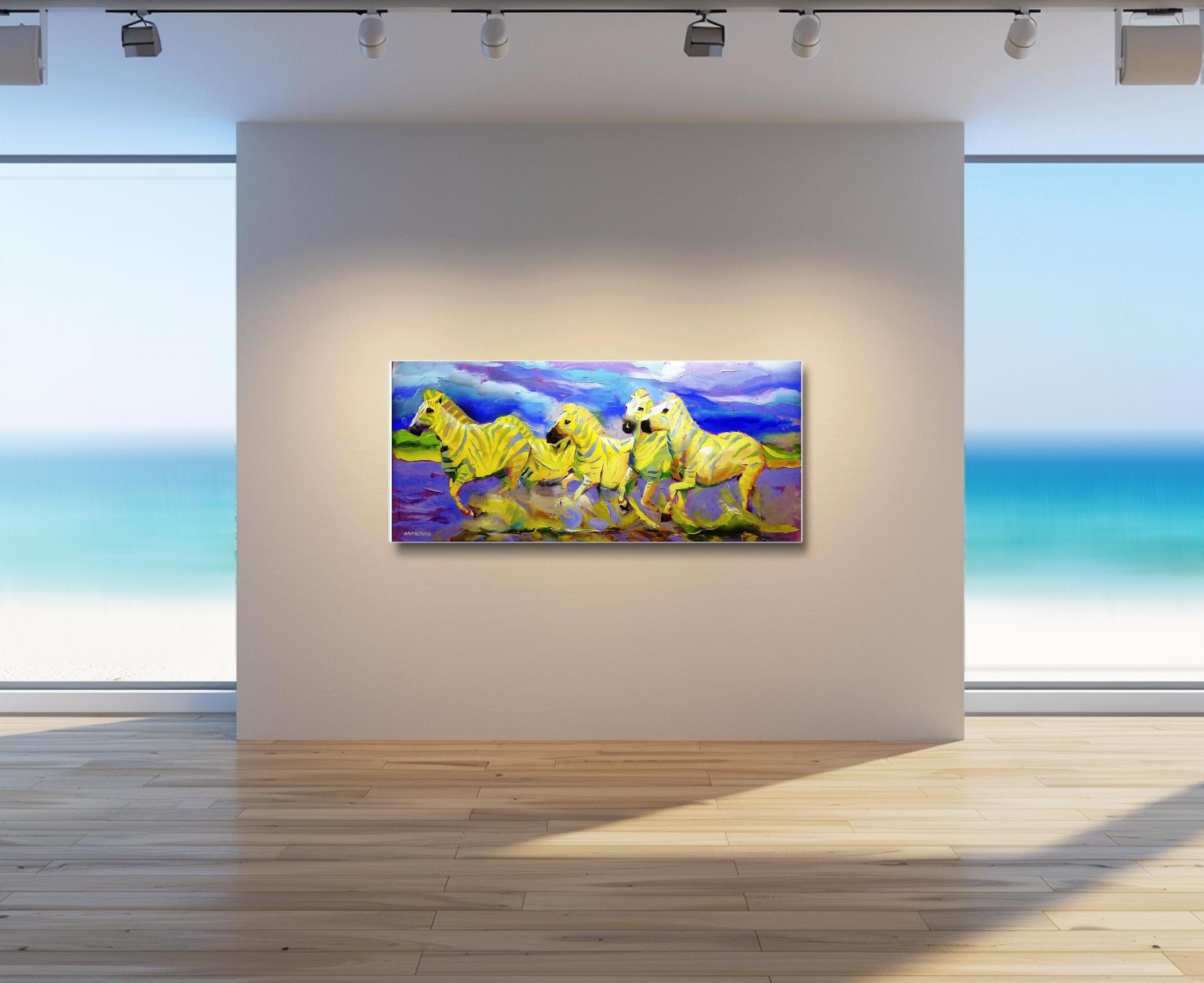 Freedom 180x80cm Oil on Canvas