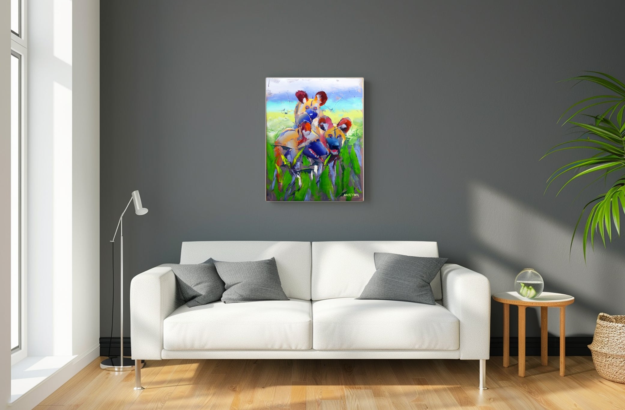 Green Forests 71x56cm Oil on Canvas