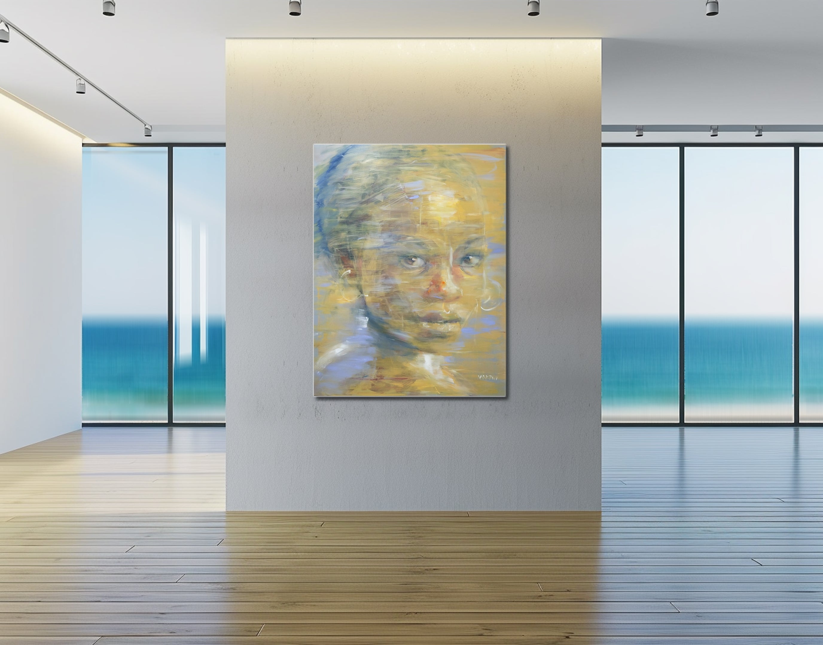 Mysteries 3 Series 1 140x110cm Oil on Canvas