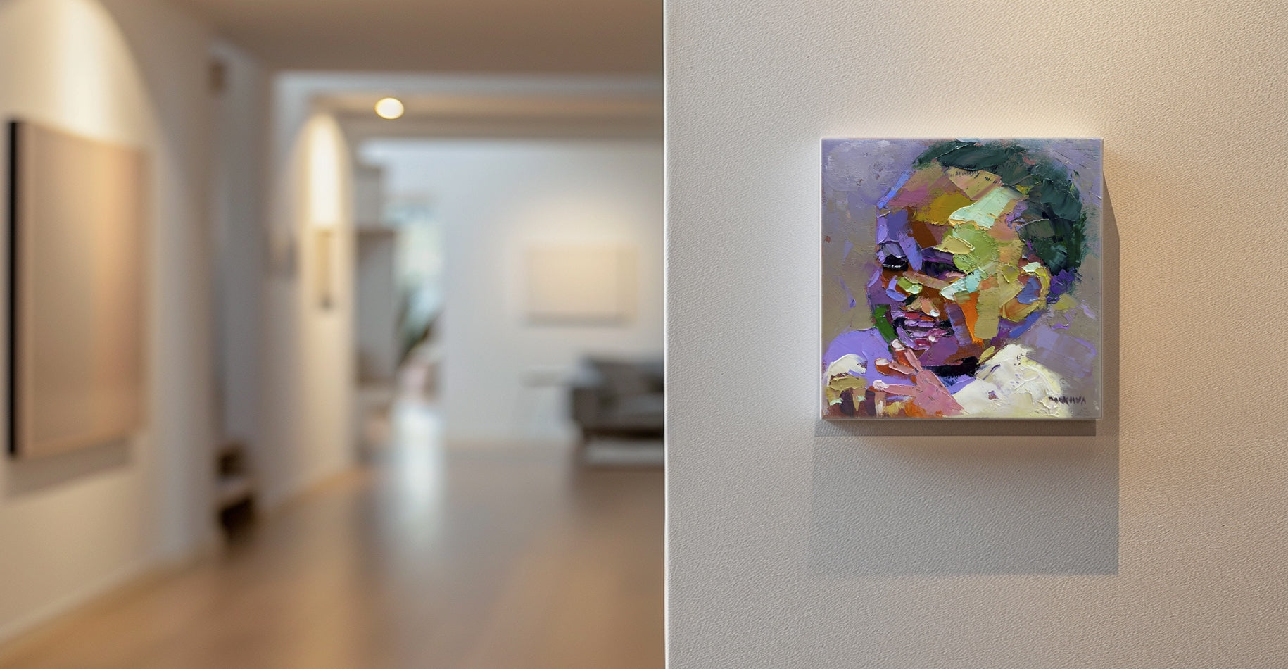 The Baby 2 20x20cm Oil on Canvas