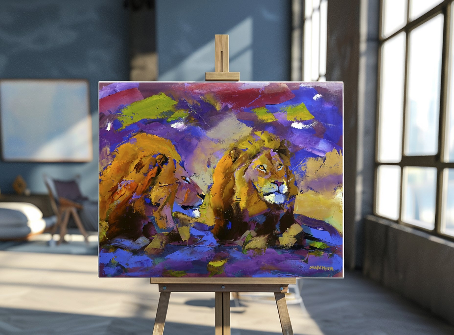 Strategy Tonight 80x100cm Oil on Canvas