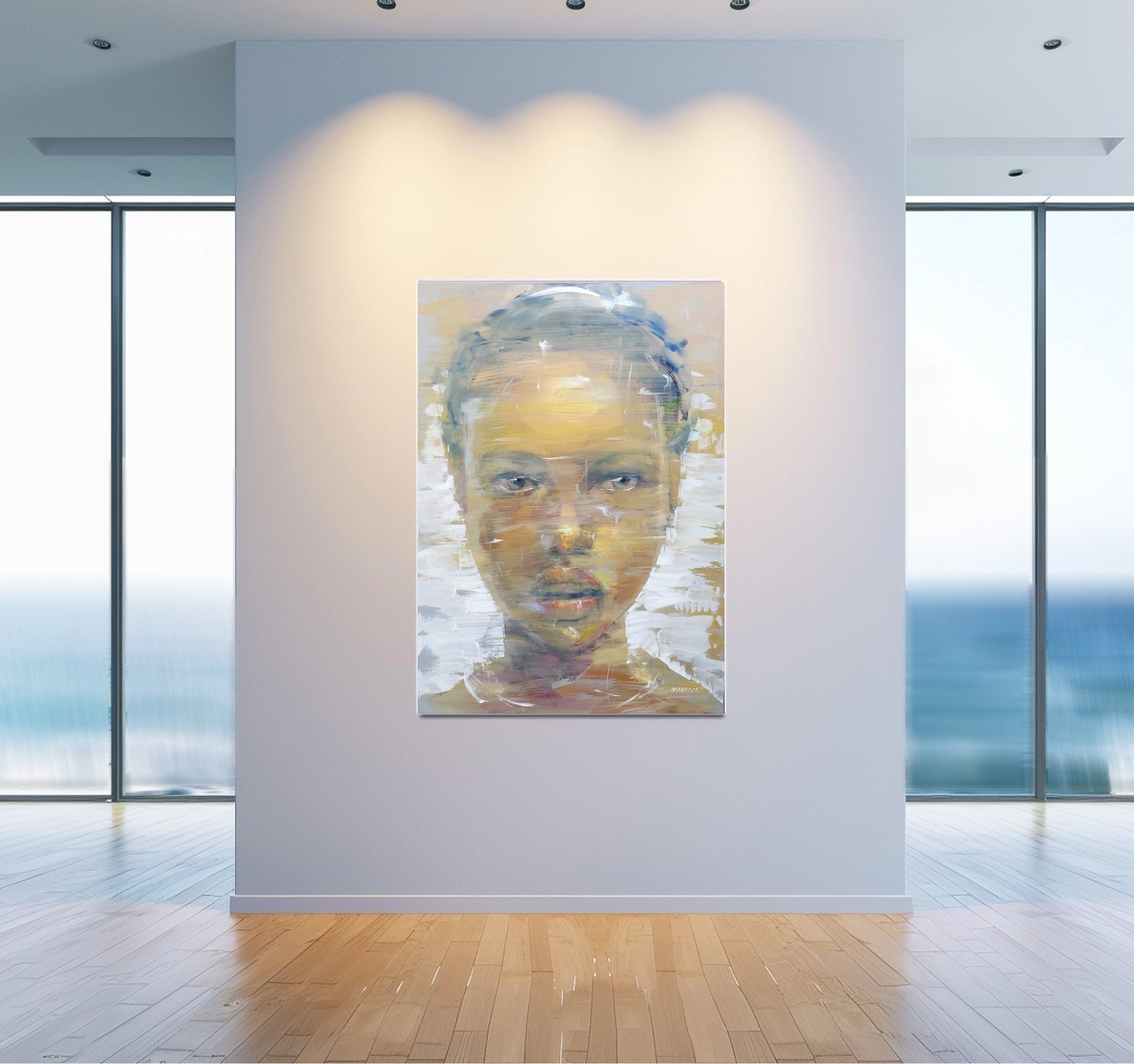 Mysteries 1 Series 1 140x100cm Oil on Canvas