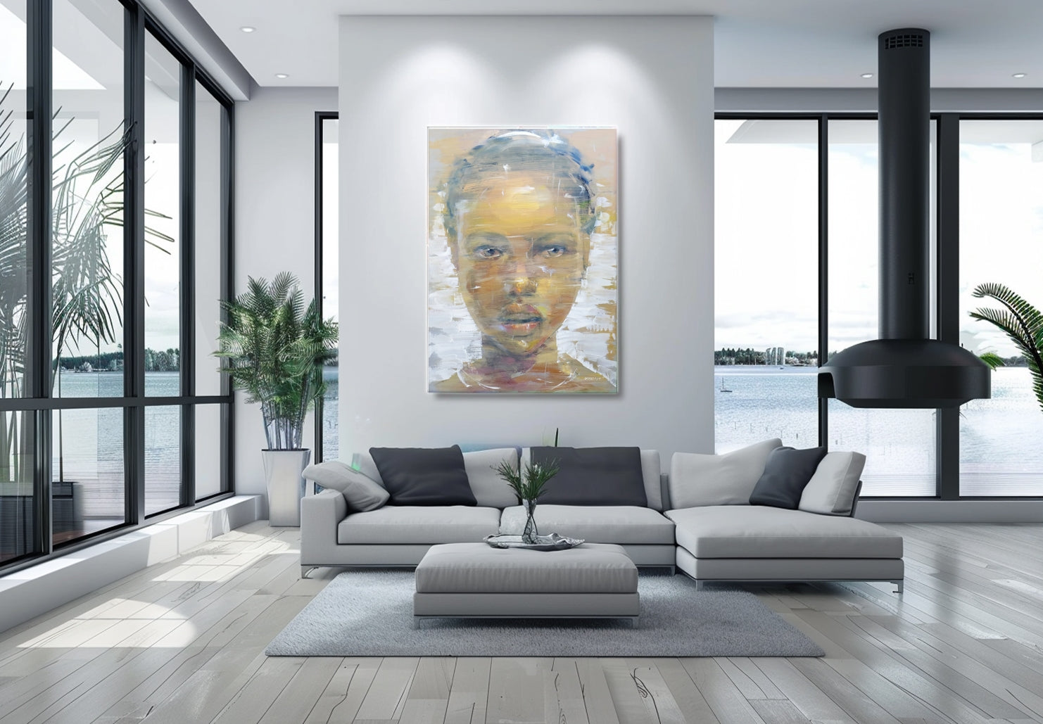 Mysteries 1 Series 1 140x100cm Oil on Canvas
