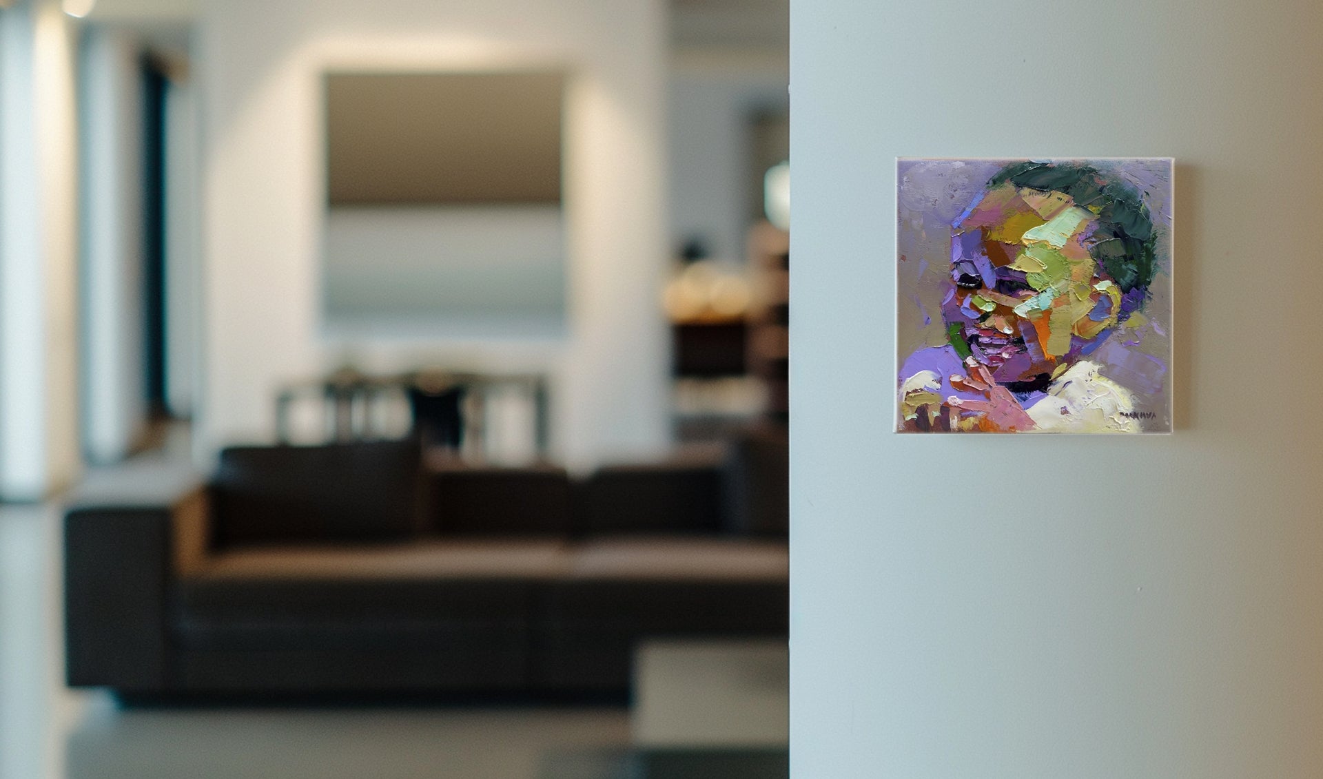 The Baby 2 20x20cm Oil on Canvas