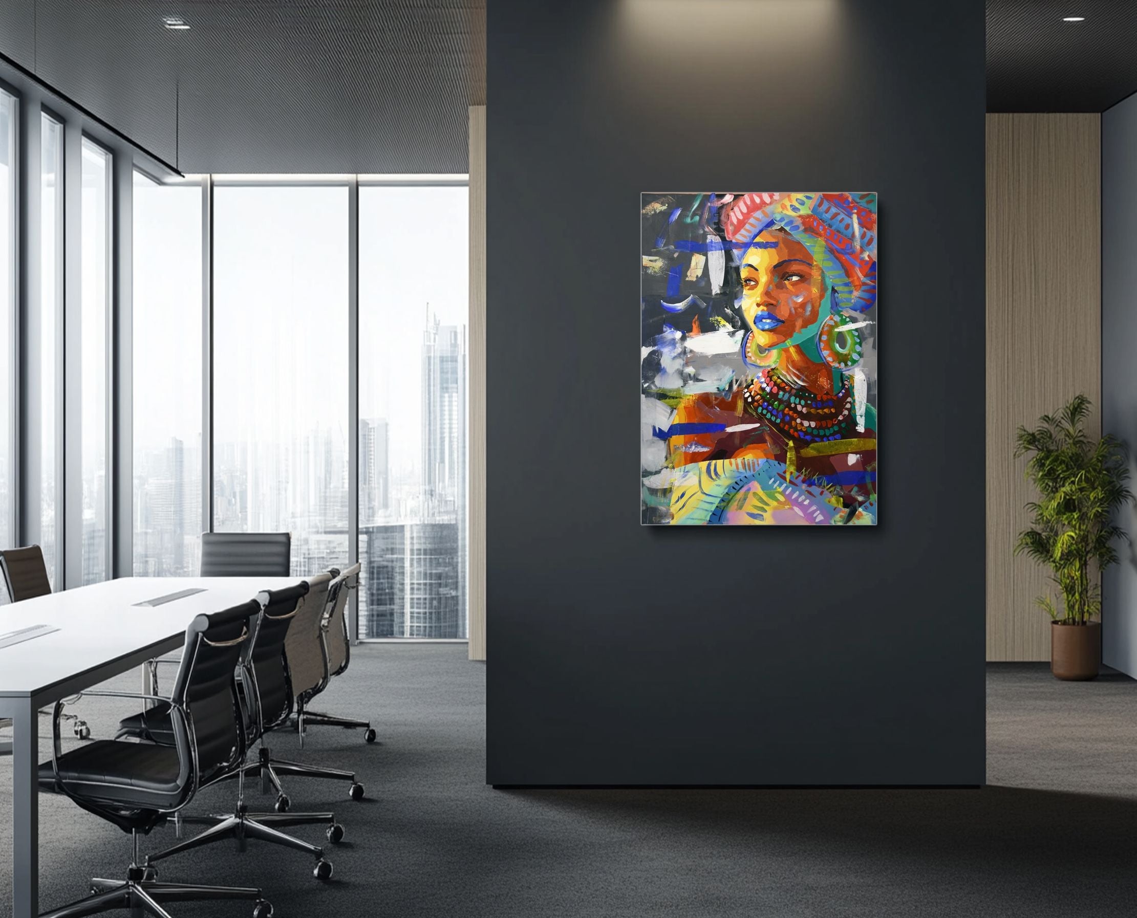 Embrace the Horizon 120x 85cm Acrylic on Canvas