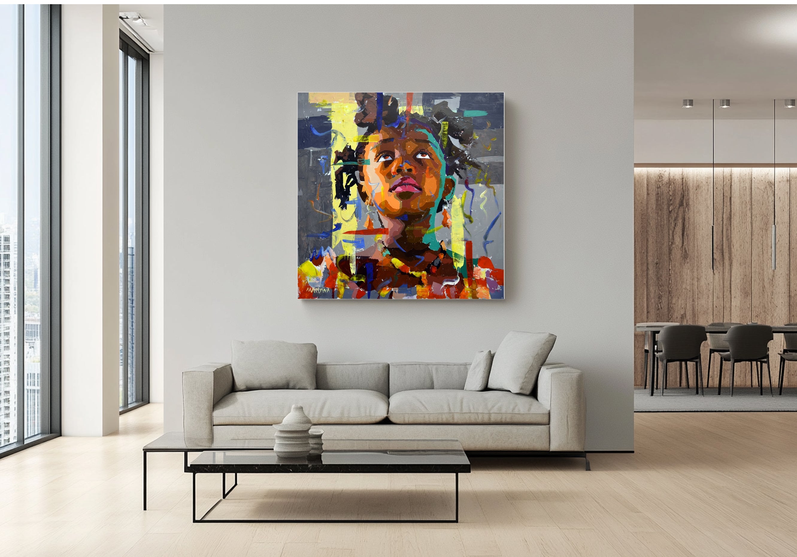 Hope 120x120cm Acrylic on Canvas