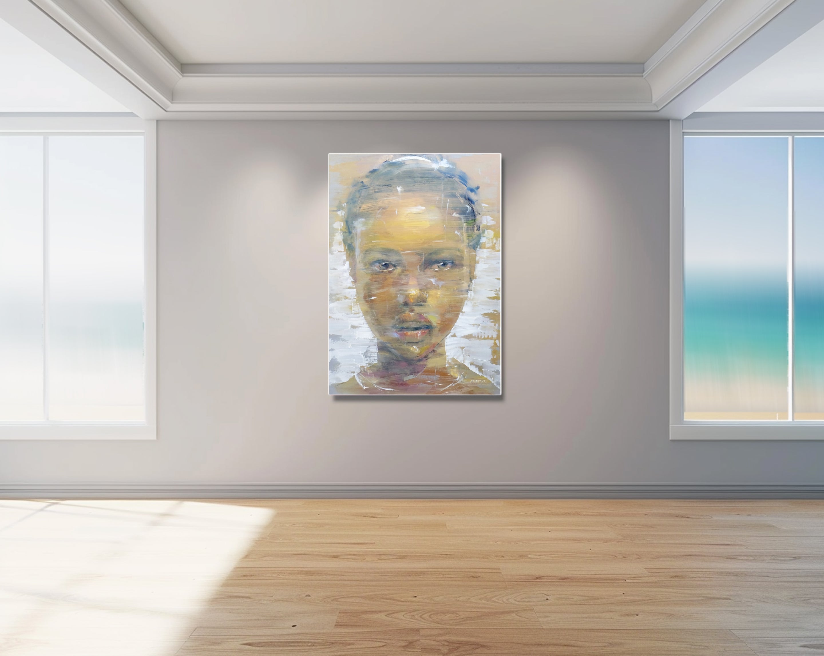 Mysteries 1 Series 1 140x100cm Oil on Canvas