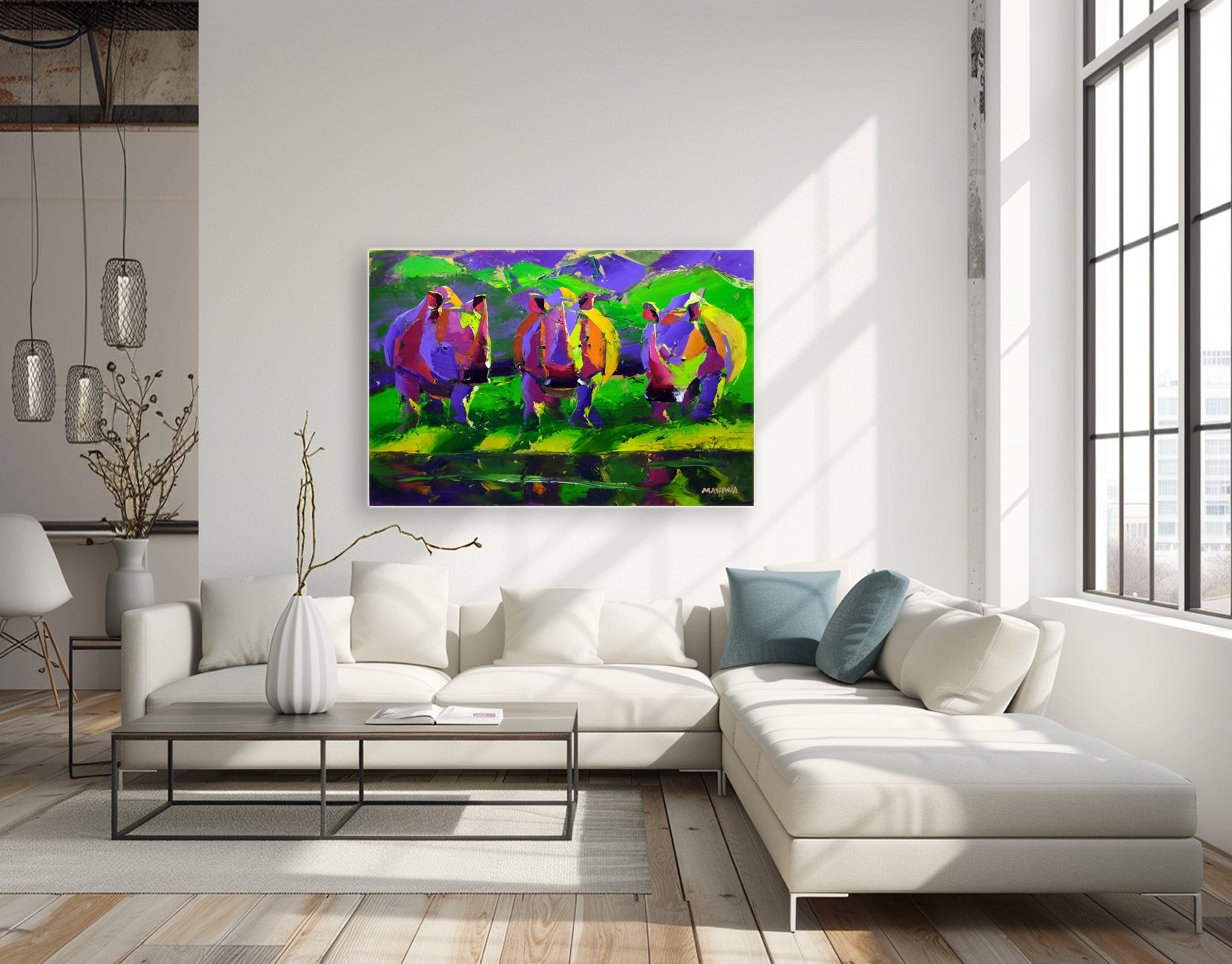 Fortress 80x120cm Oil on Canvas