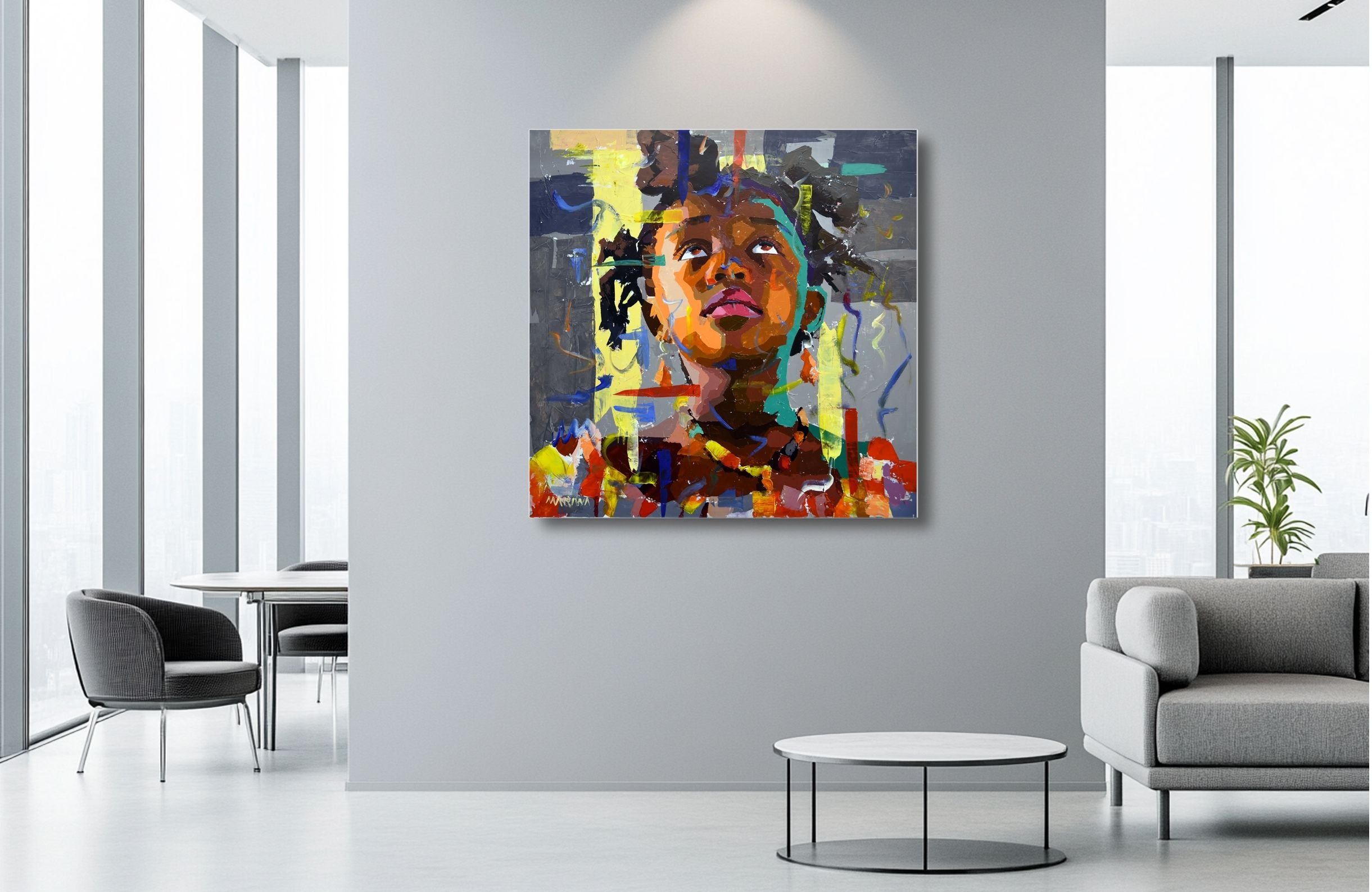 Hope 120x120cm Acrylic on Canvas