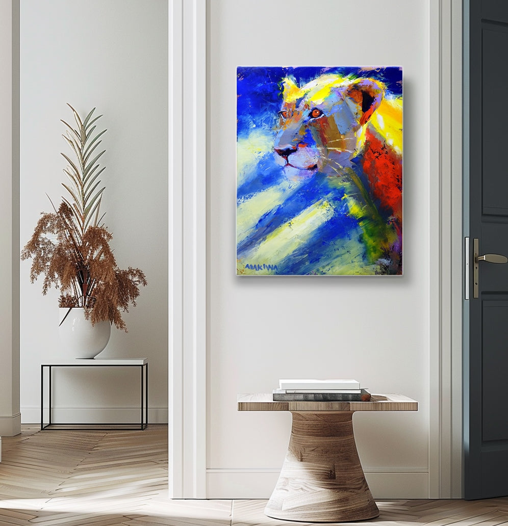 Blue Shadows 71x56cm Oil on Canvas