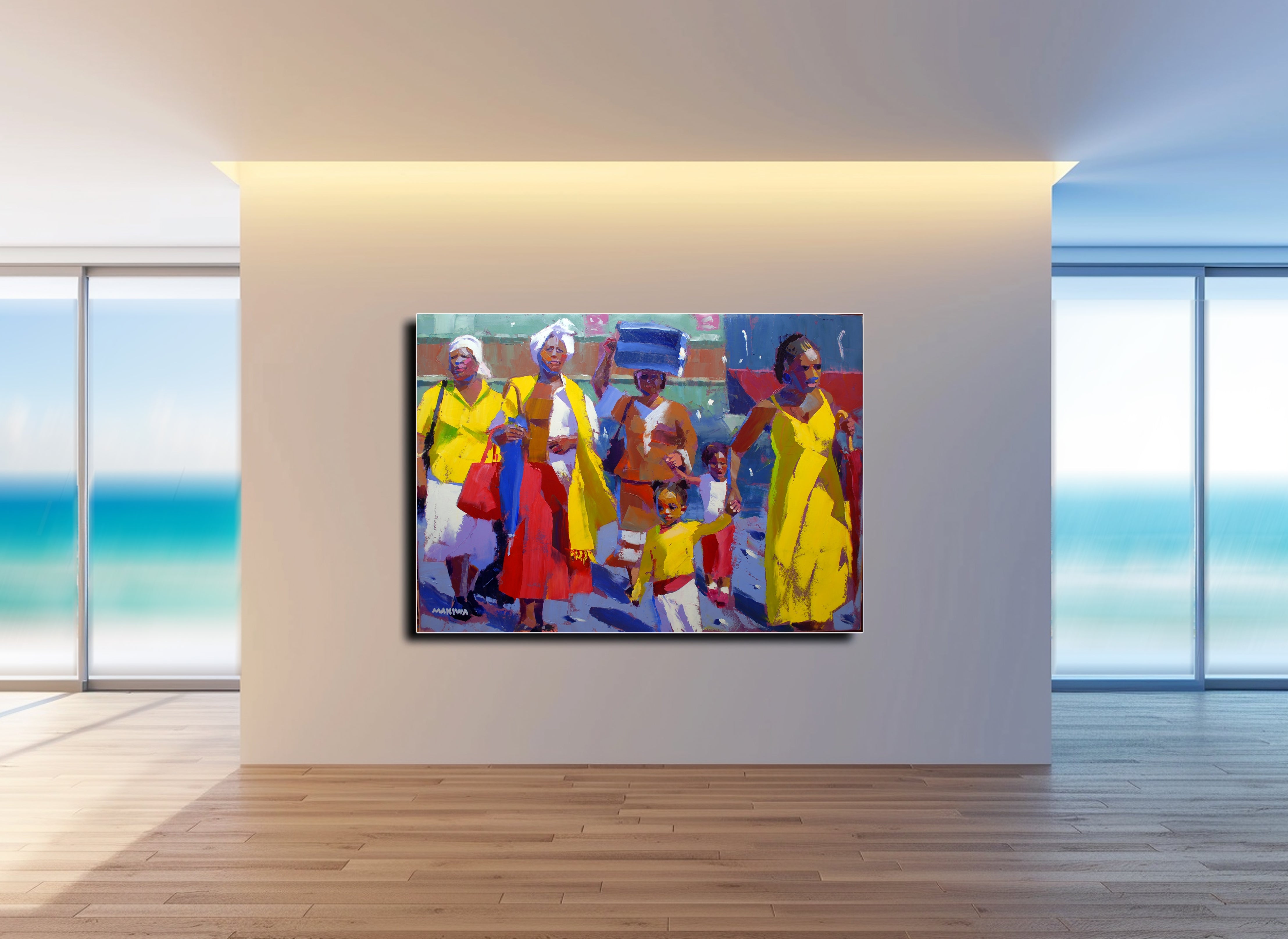 Leaving for Good 100x140cm Oil on Canvas