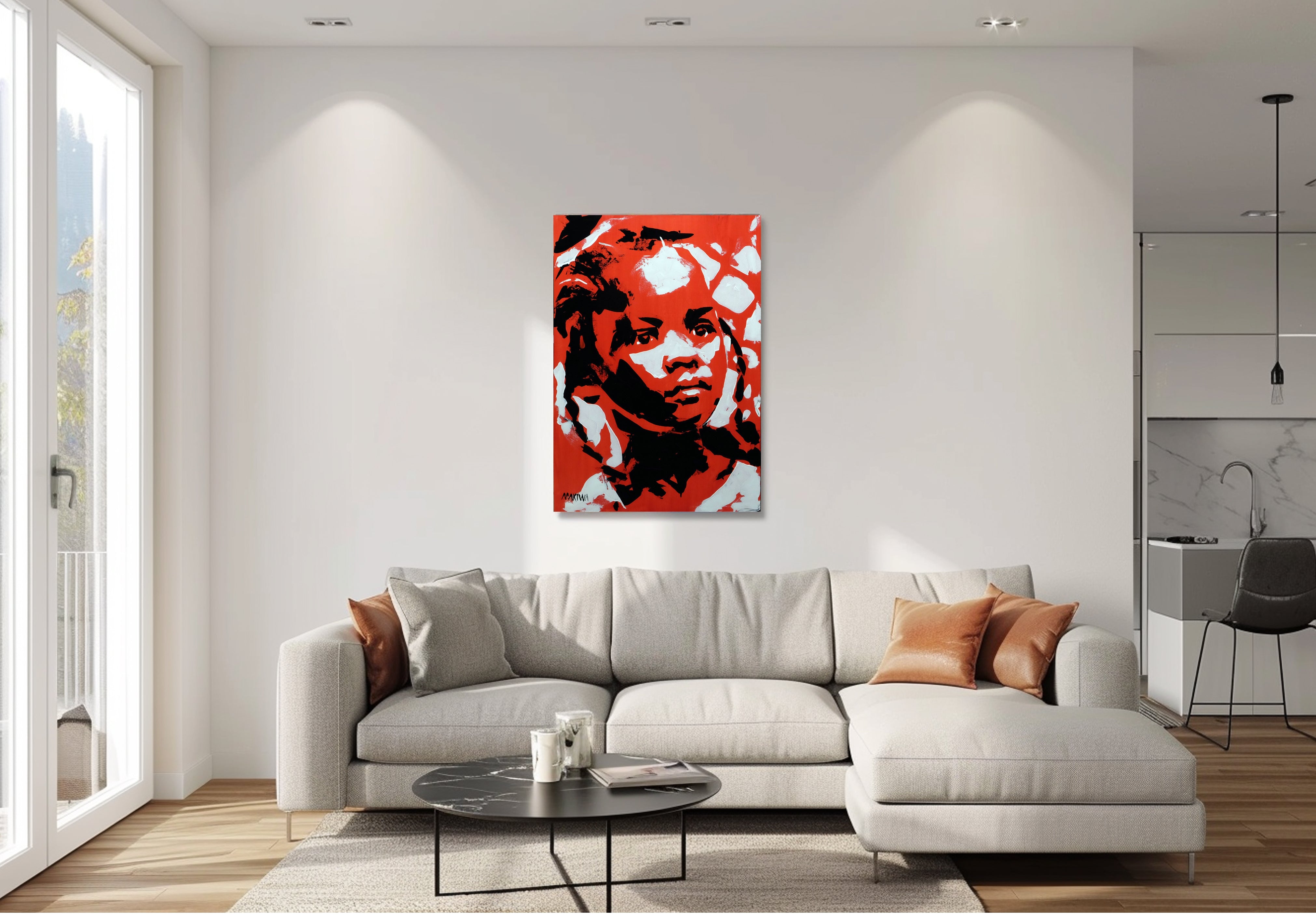 Lost in Thoughts 100x70cm Acrylic on Canvas