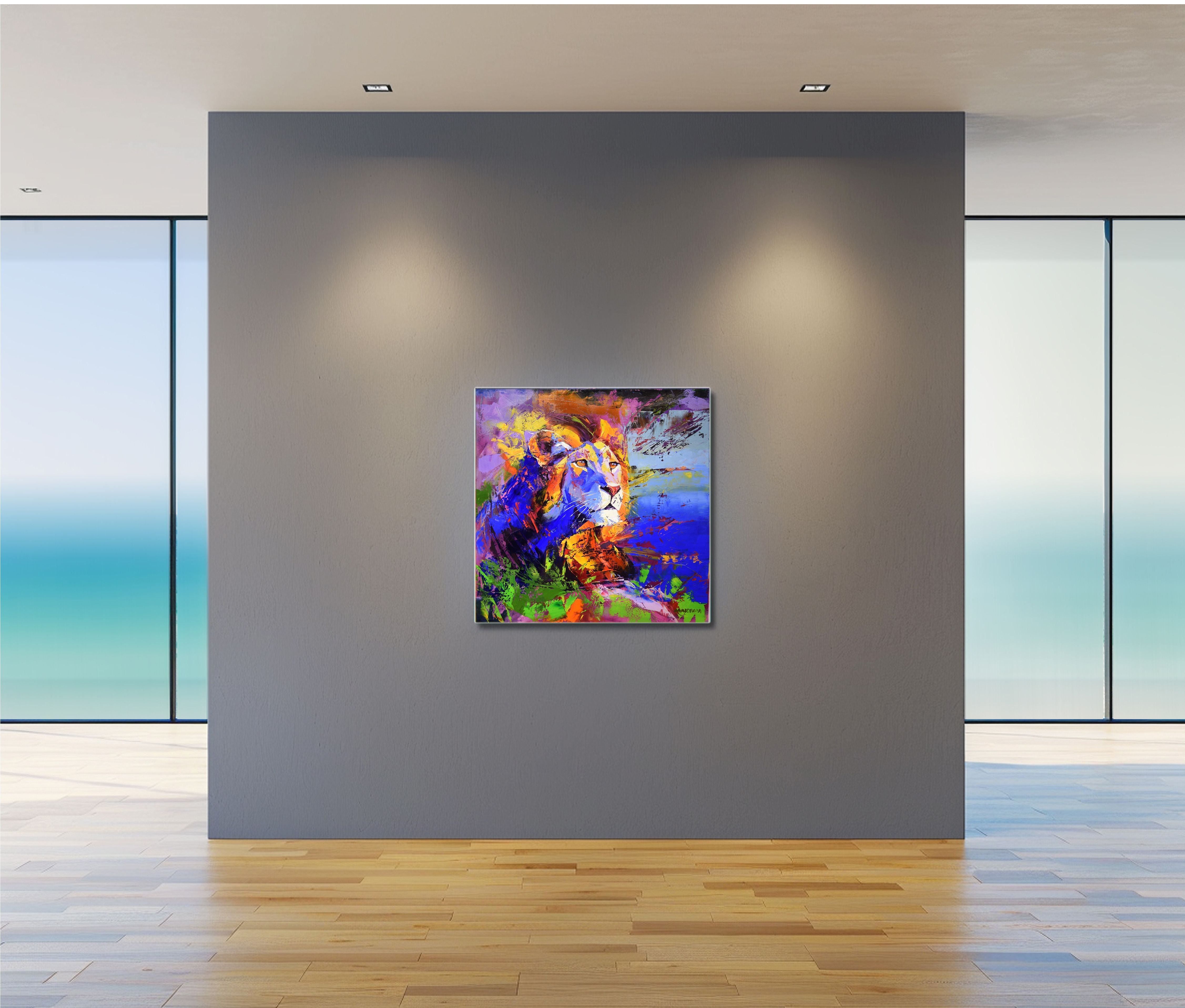 The Land Remembers His Name 80x80cm Oil On Canvas