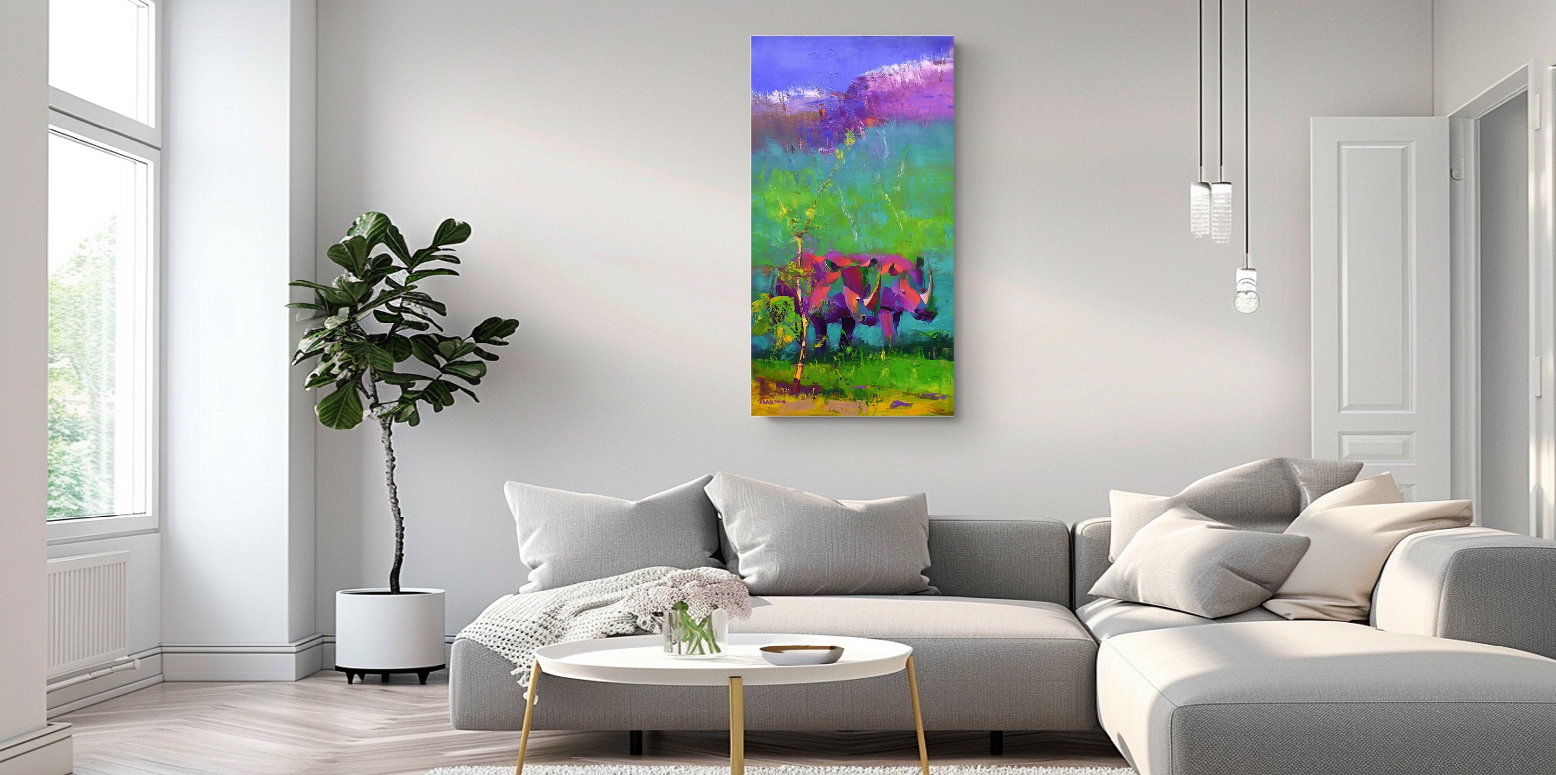 Rest a While 100x55cm Oil On Canvas