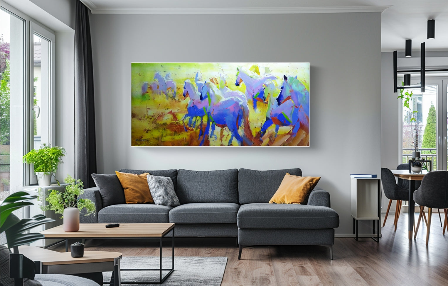 Dawn Break 180x80cm Oil on Canvas