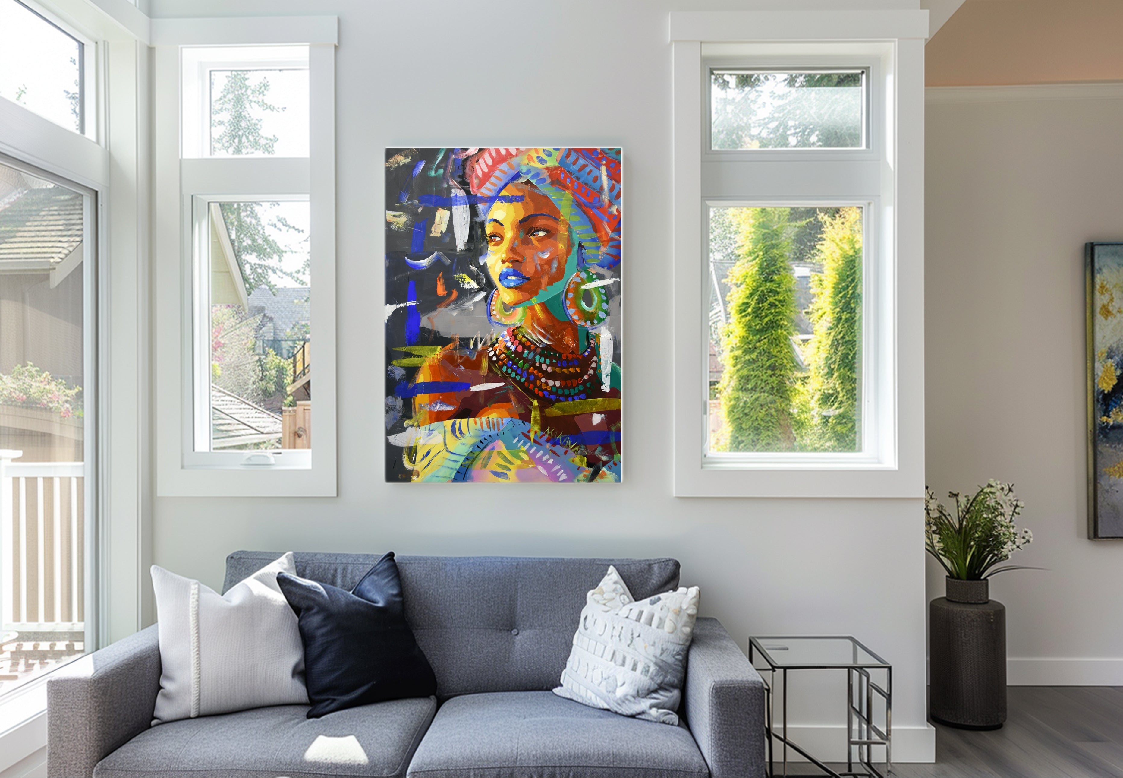 Embrace the Horizon 120x85cm Acrylic on Canvas
