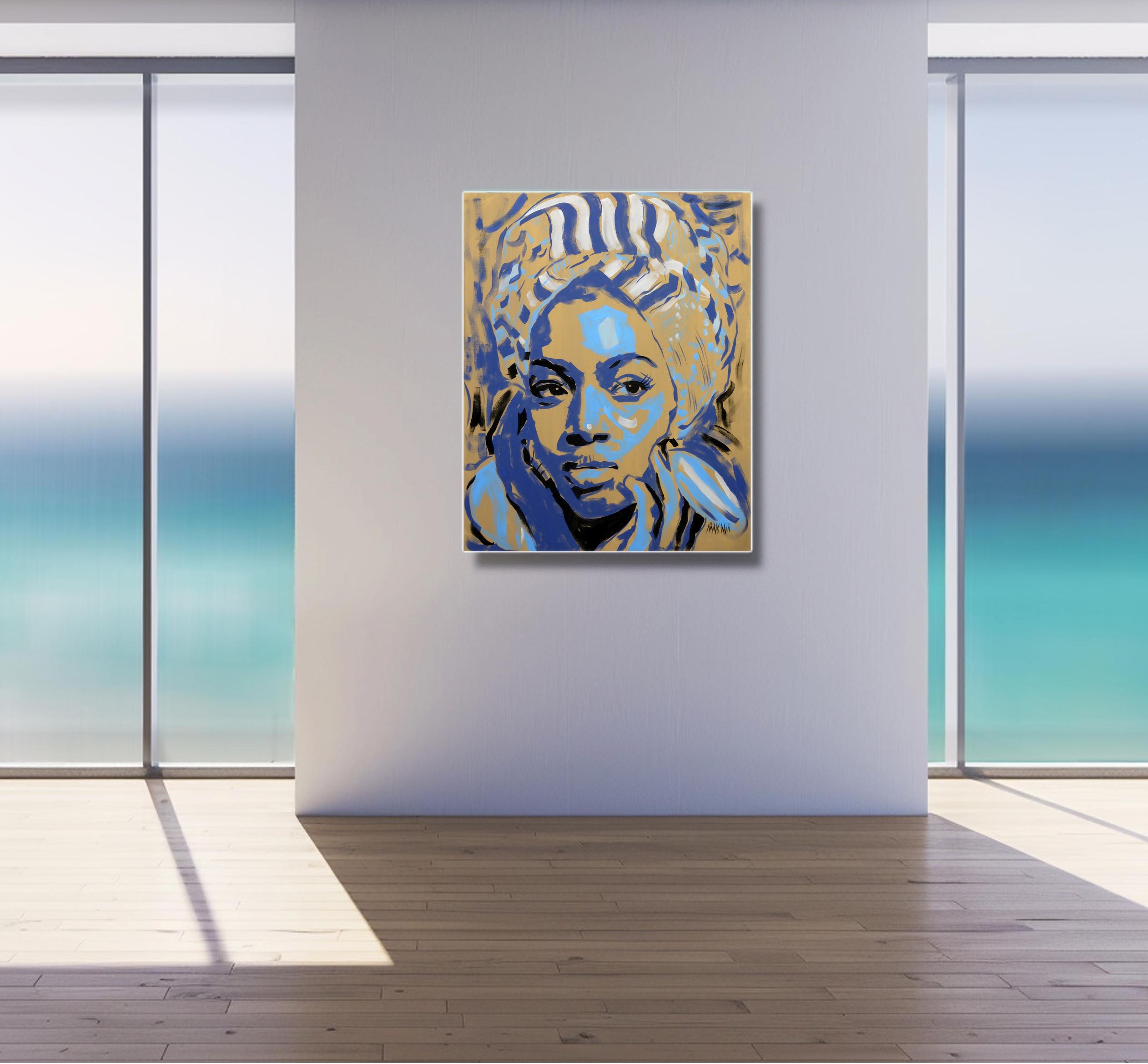 Held by Thought 100x80cm Acrylic On Canvas