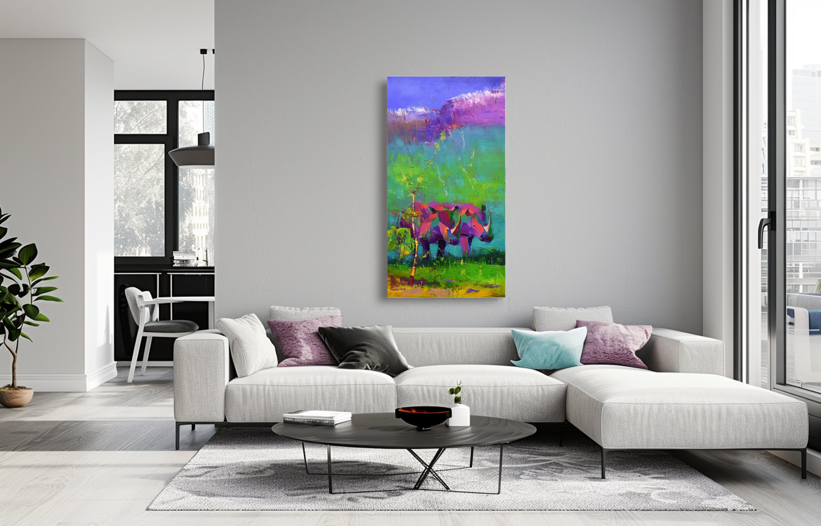 Rest a While 100x55cm Oil On Canvas