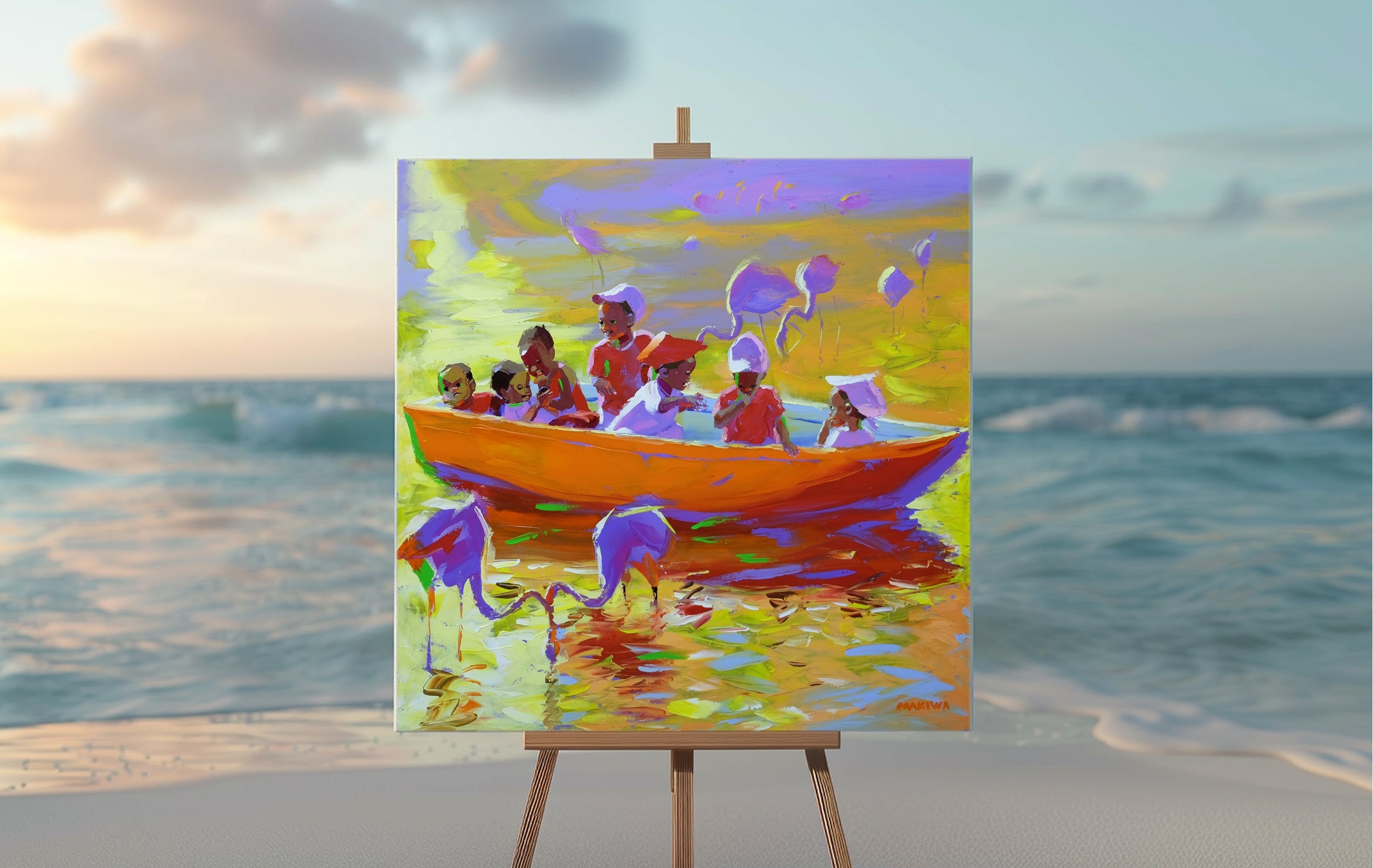 The Red Boat 120x120cm R105 000.jpg