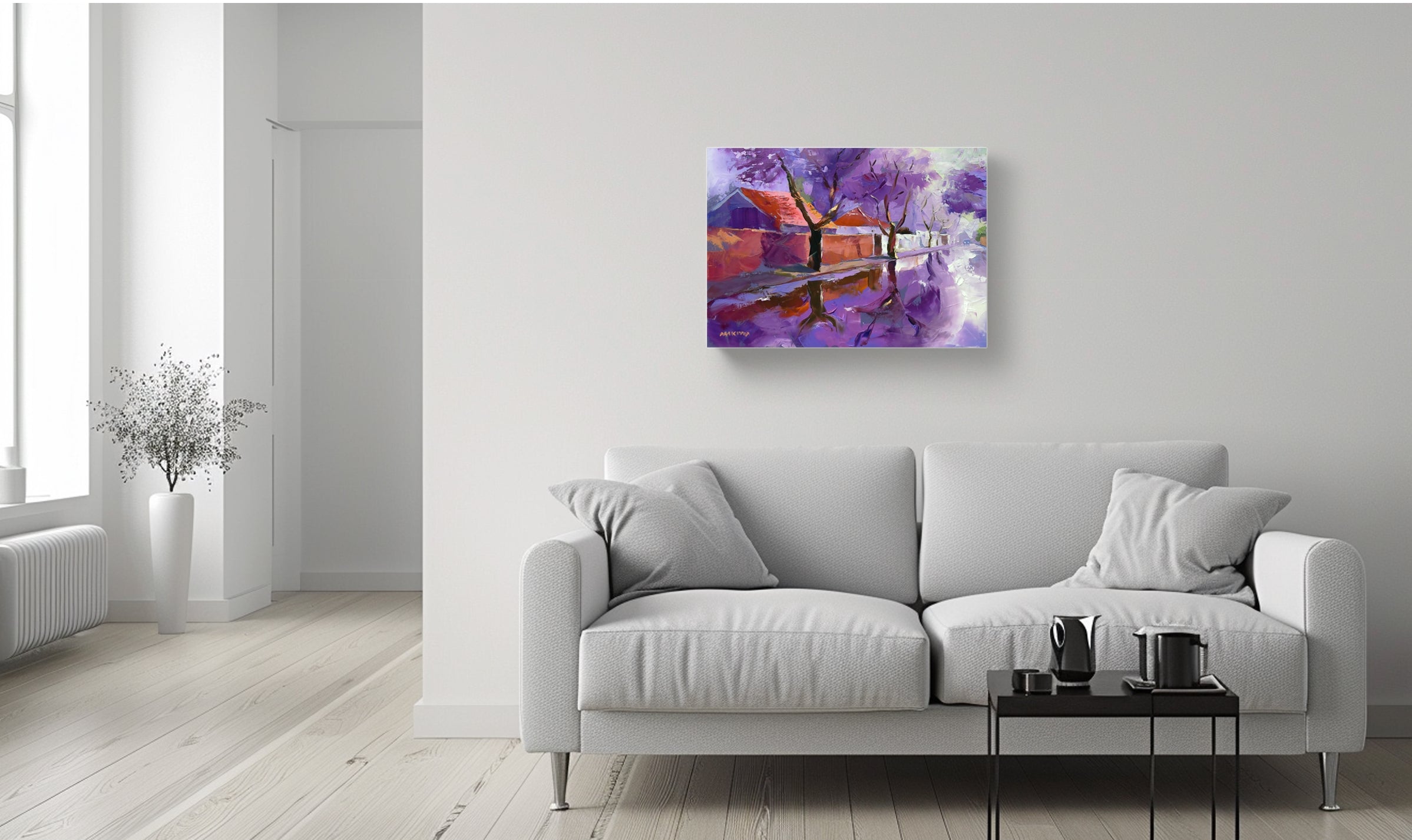 After the Rain 50x70cm Oil On Canvas