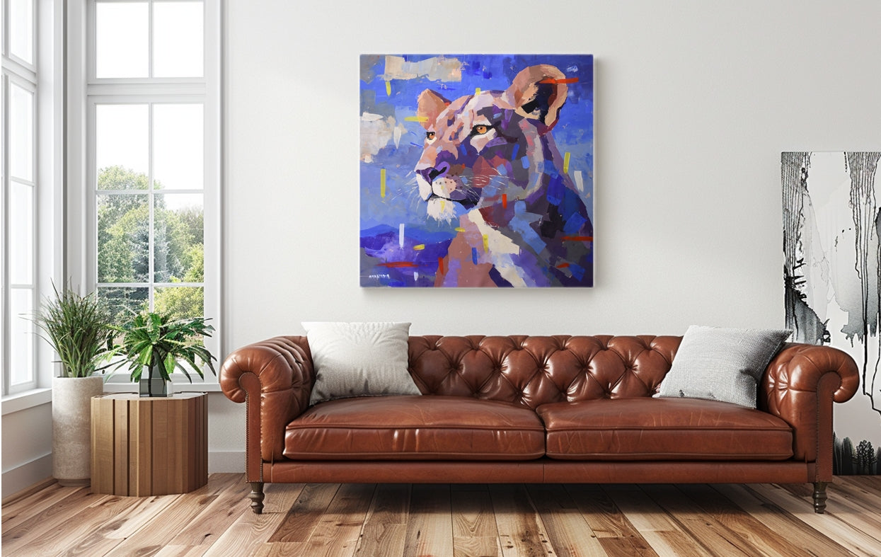 Horizon Seeker 120x120cm Acrylic on Canvas