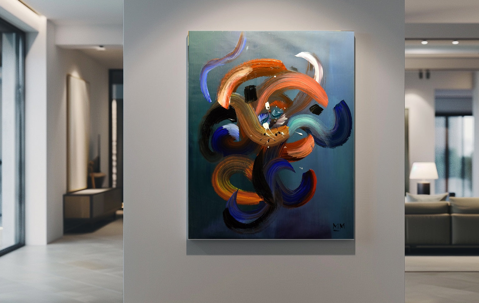 Natural Mystic 71x56cm Acrylic on Canvas