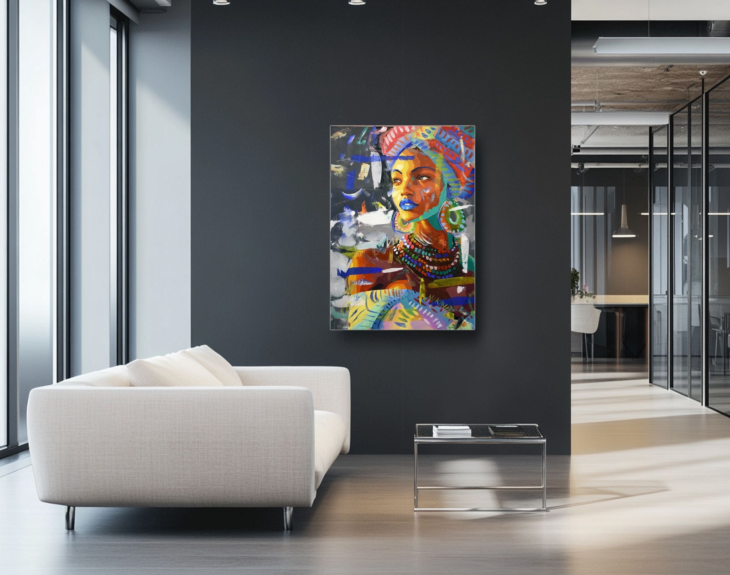 Embrace the Horizon 120x 85cm Acrylic on Canvas