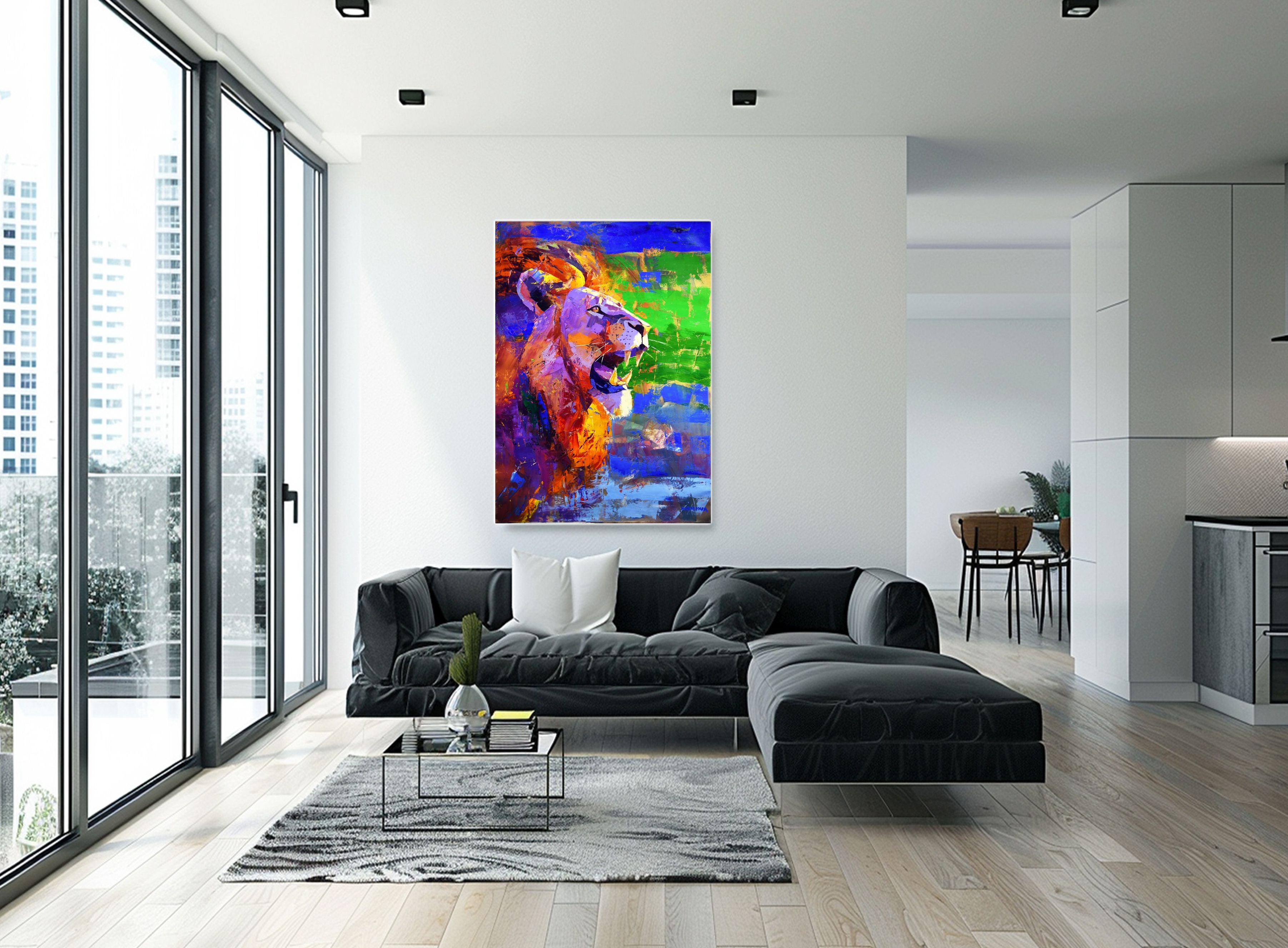 Day's End 140x100cm Oil On Canvas