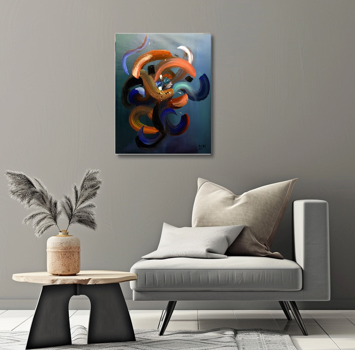 Natural Mystic 71x56cm Acrylic on Canvas