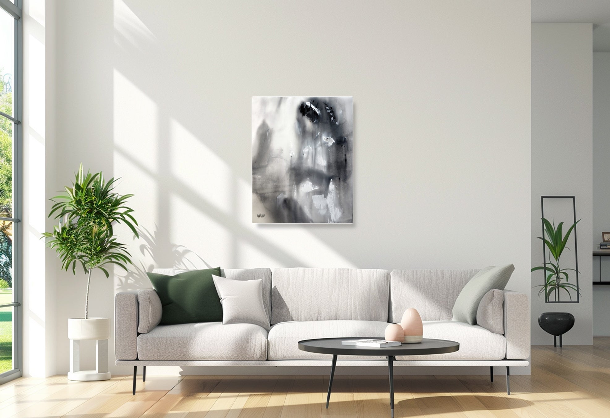 The Candle 71x56cm Acrylic on Canvas